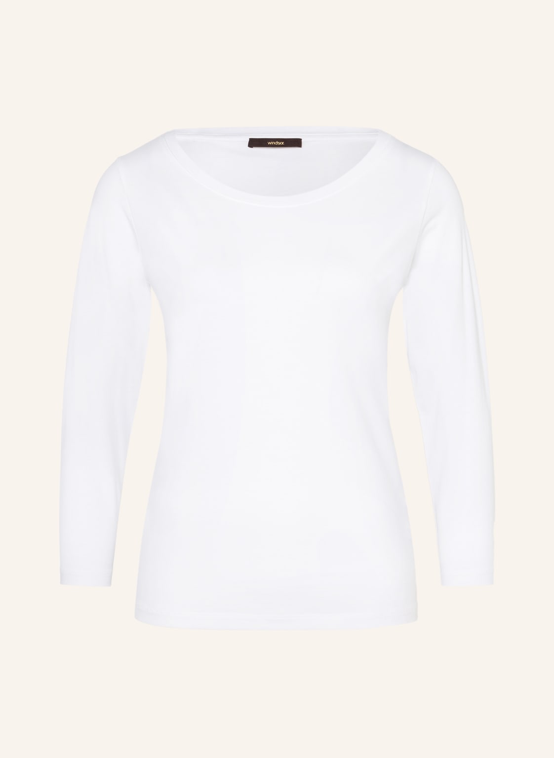 Image of Windsor. Shirt Mit 3/4-Arm weiss