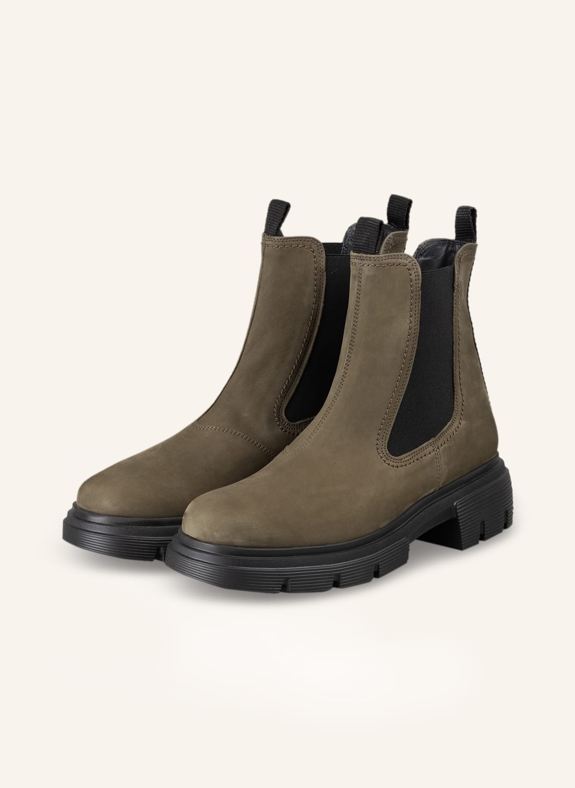 Image of Paul Green Chelsea-Boots gruen