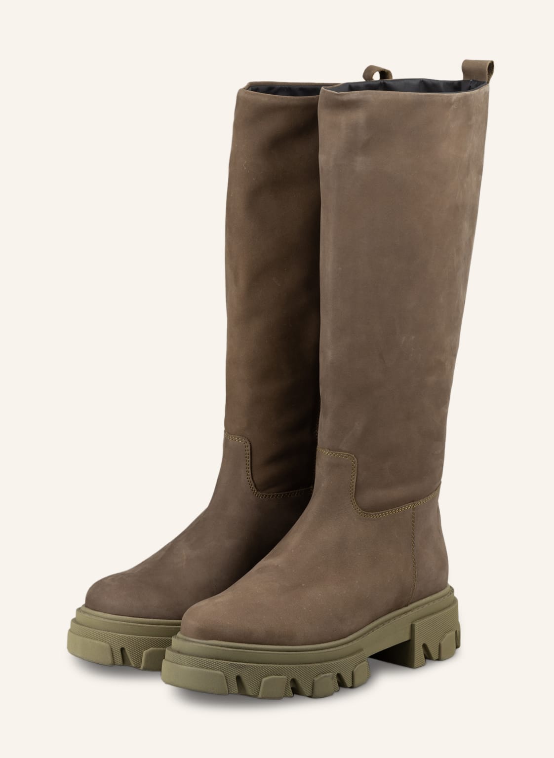 Image of Mrs & Hugs Plateau-Stiefel gruen