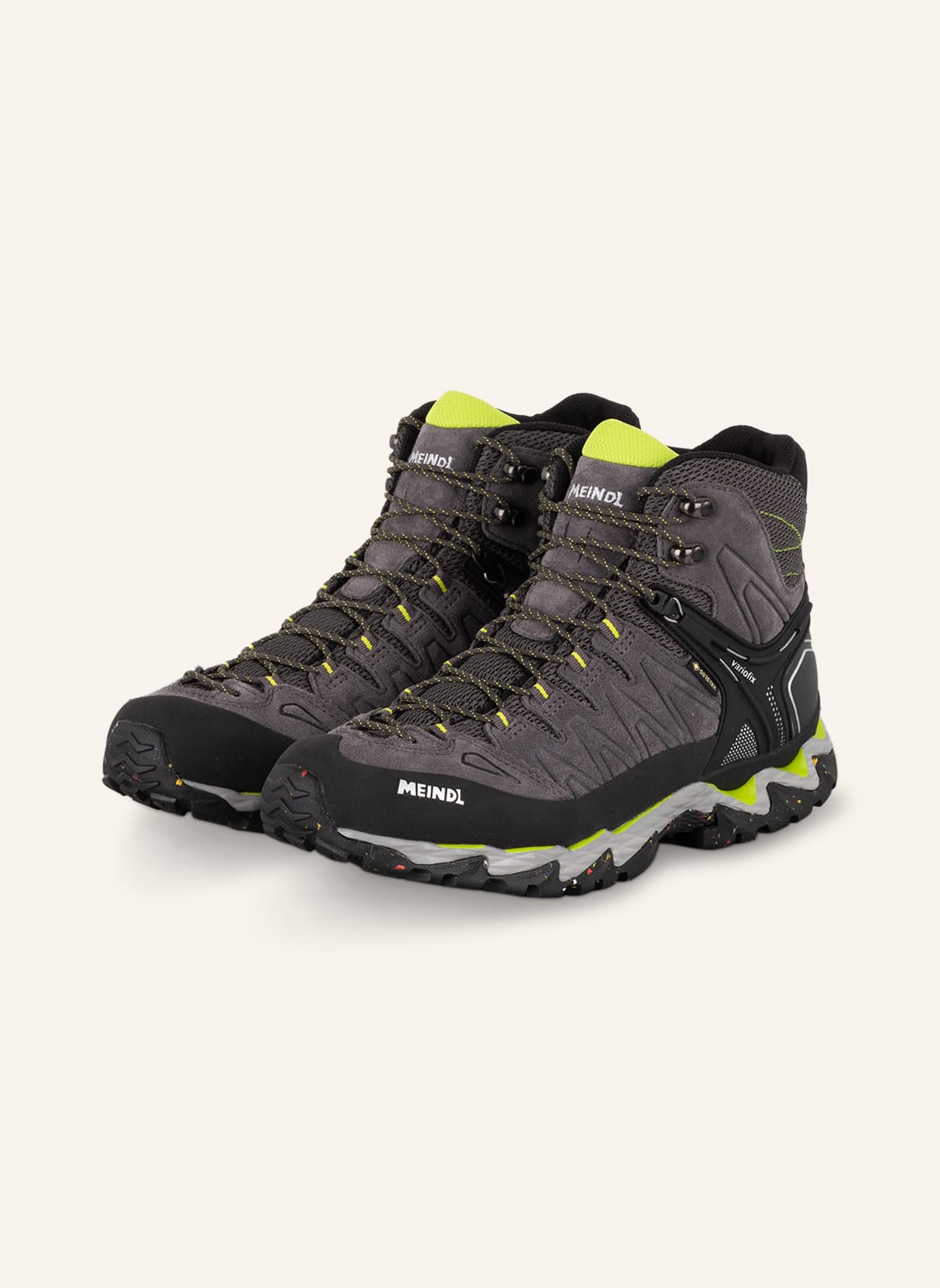 Produktový obrázek Meindl Meindl Turistické Boty Lite Hike Gtx šedá / černá / neonově zelená