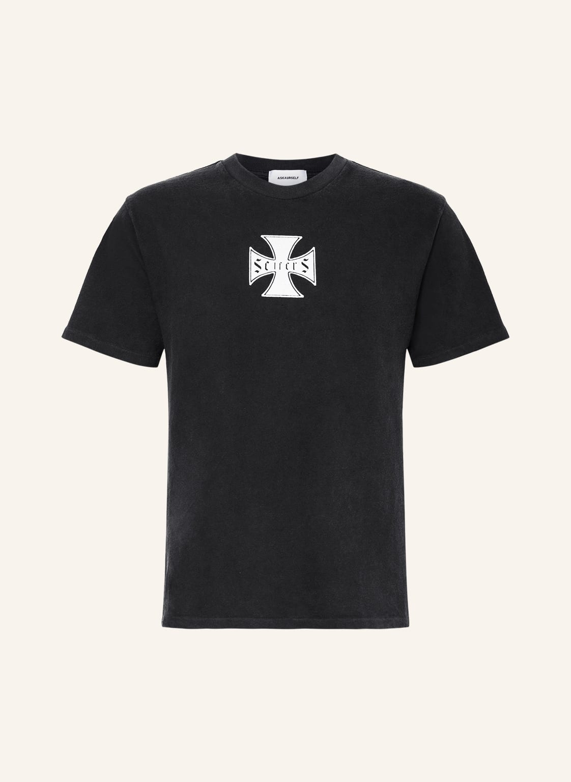 Image of Askyurself T-Shirt Selfers Cross schwarz