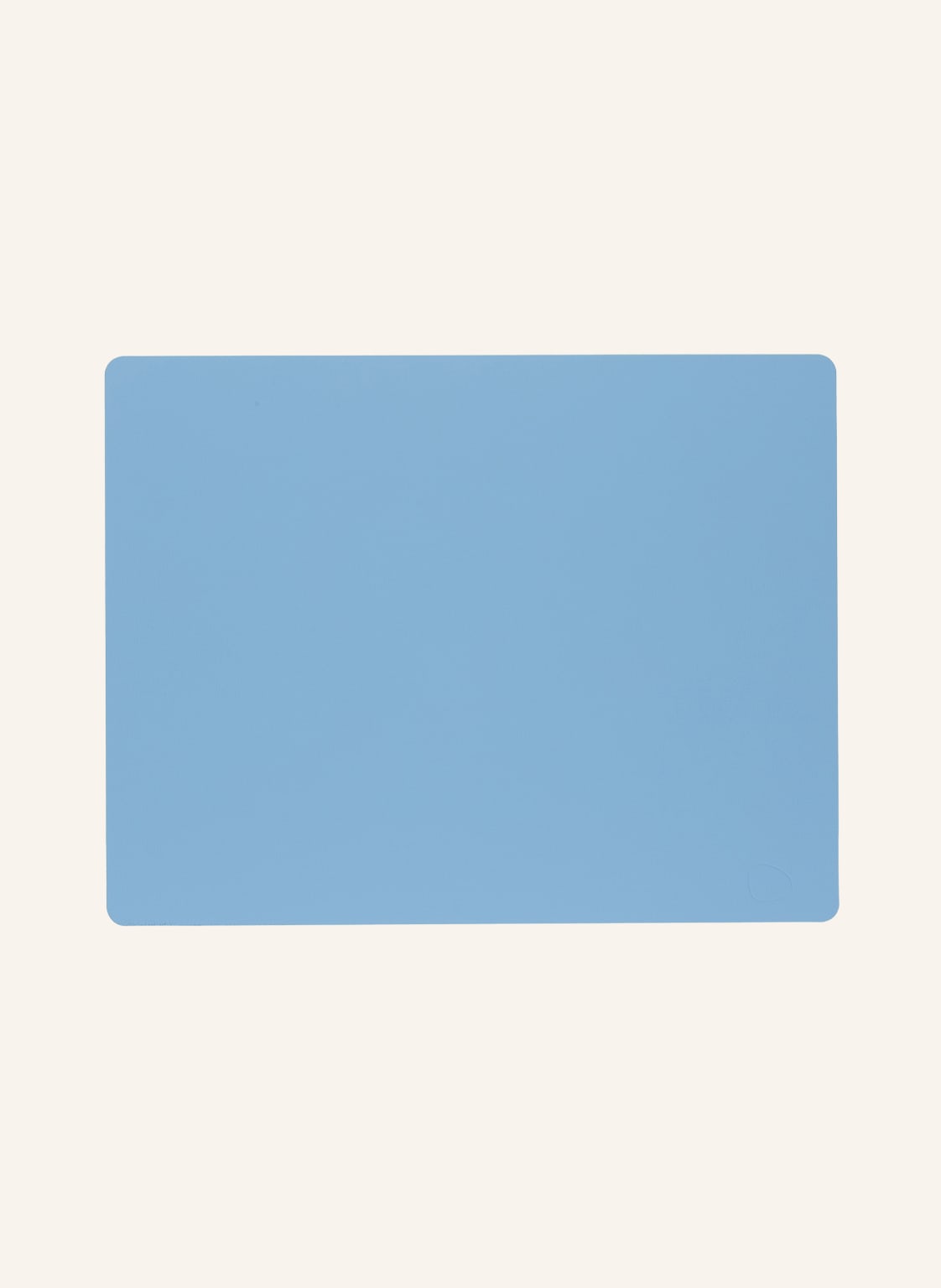 Image of Linddna Tischset Square L Aus Leder blau