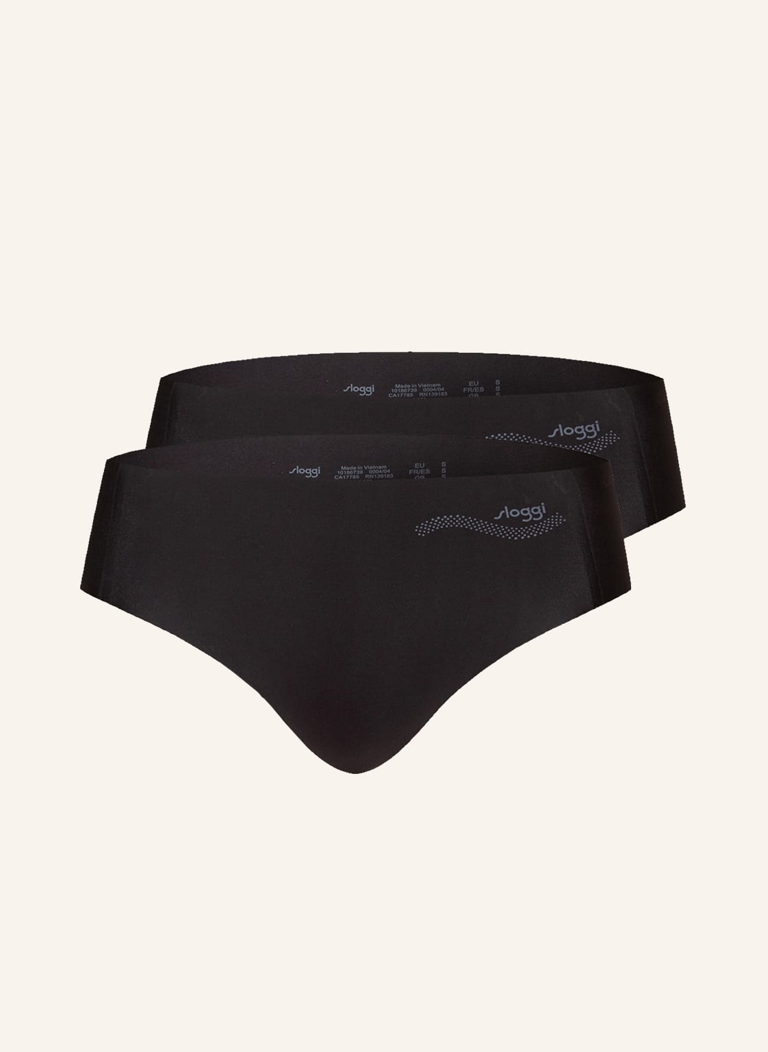 Image of Sloggi 2er-Pack Panties Zero Feel schwarz