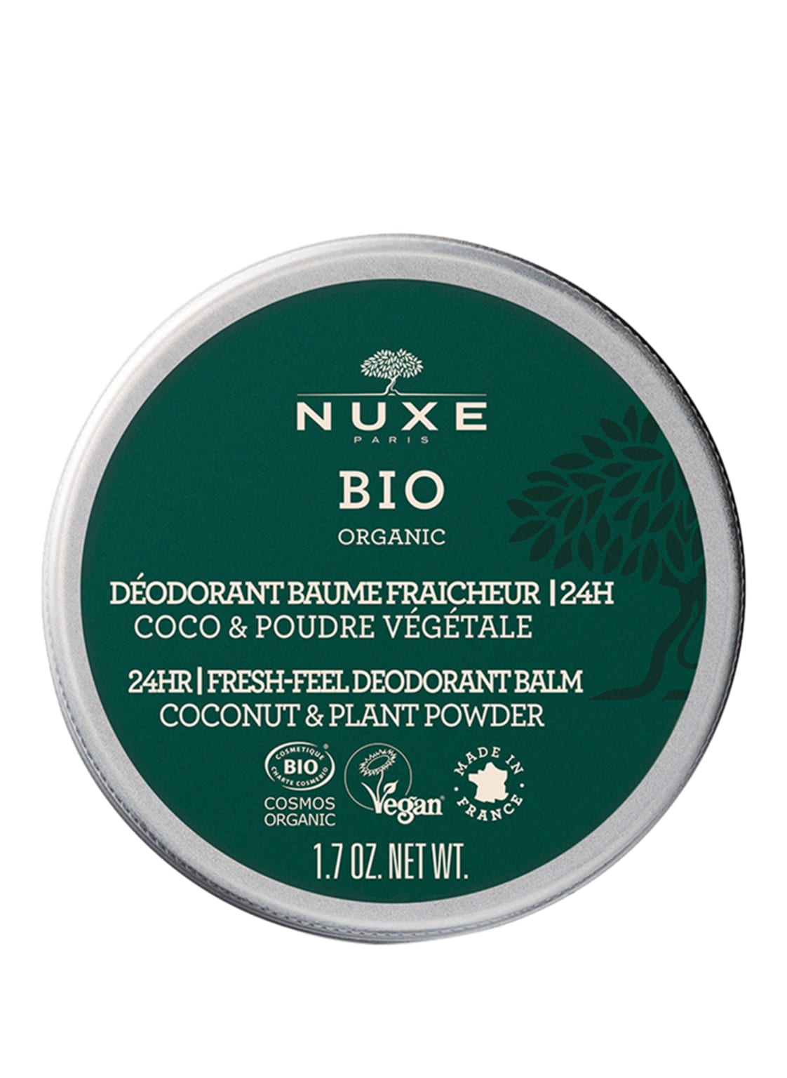 Image of Nuxe Bio Organic Deodorant-Balsam 50 g