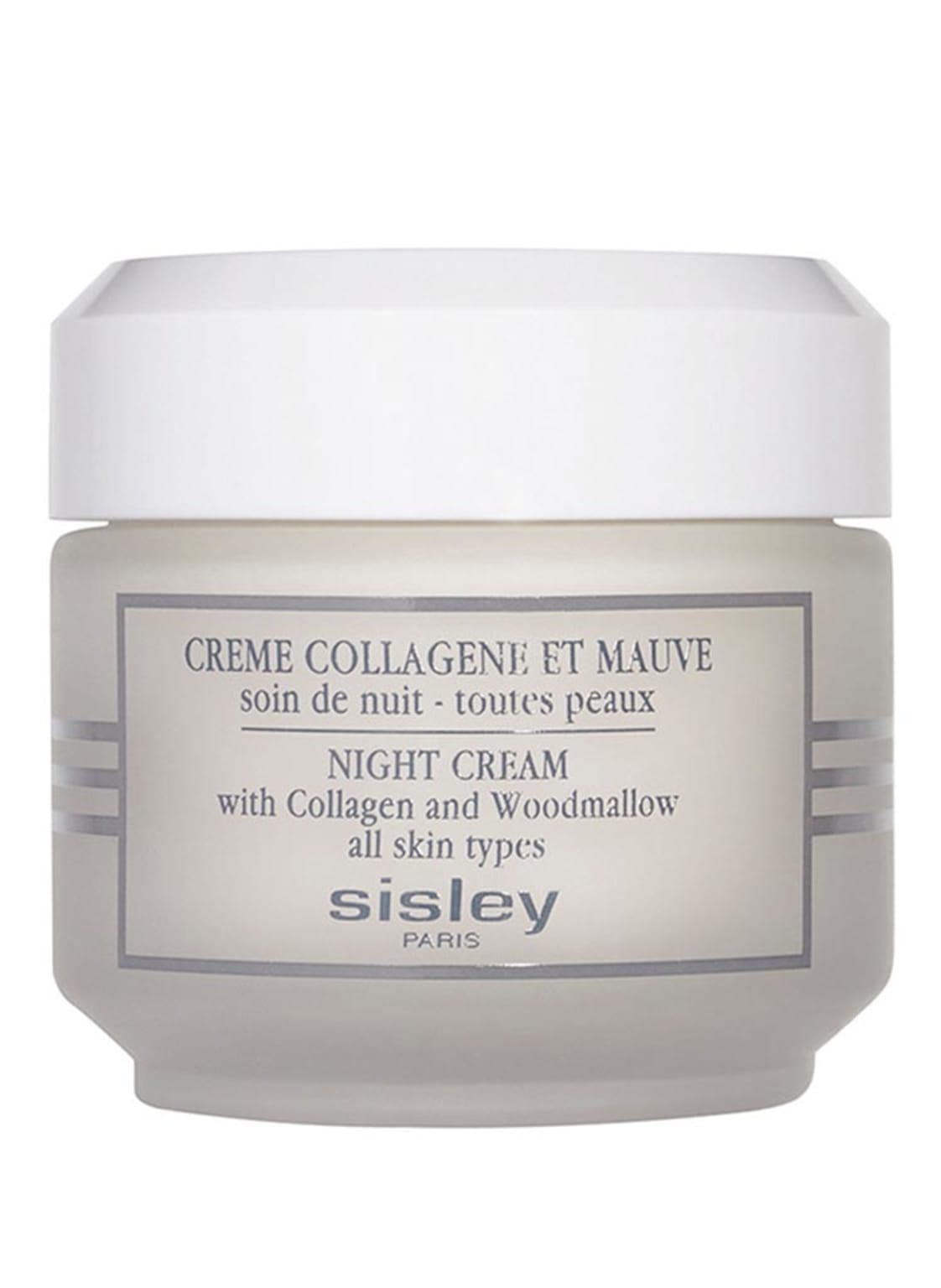 Image of Sisley Paris Crème Collagène Et Mauve Straffende Nachtpflege 50 ml