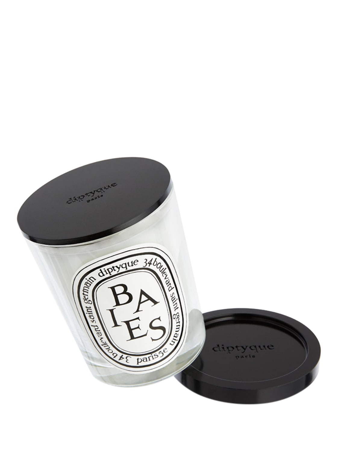 Image of Diptyque Black Stand For Candle Kerzenuntersetzer