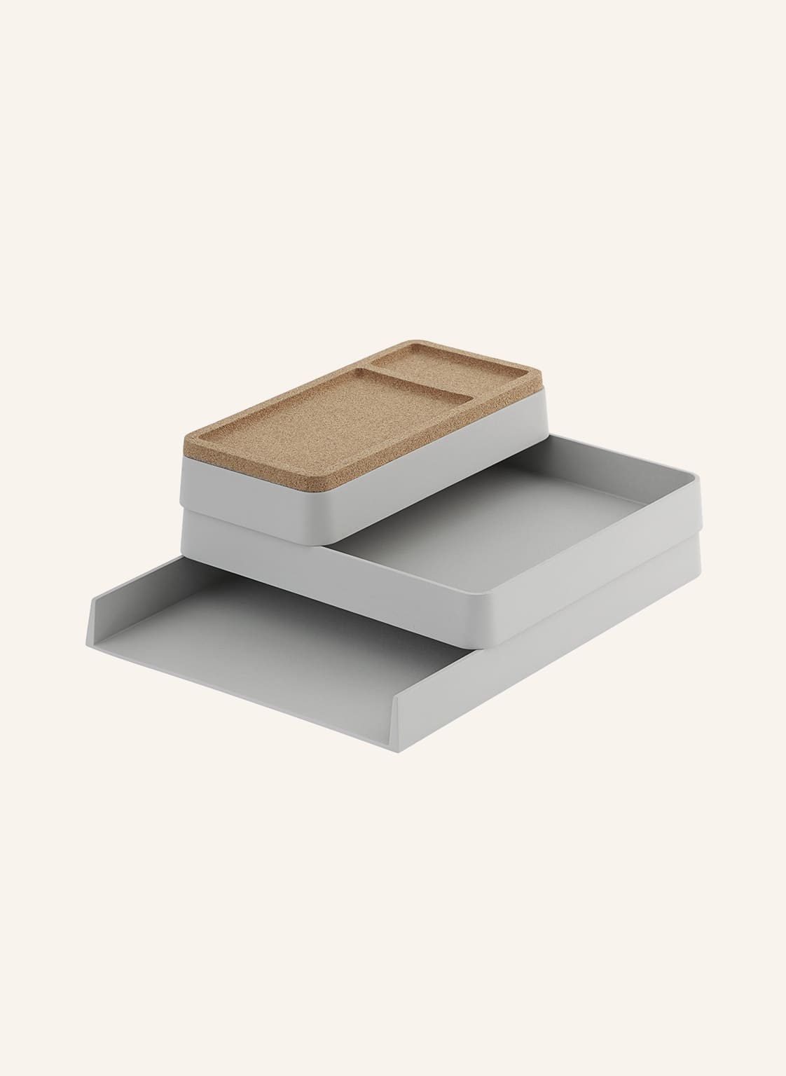 Image of Muuto 4-Tlg. Organizer-Set Arrange Desktop grau