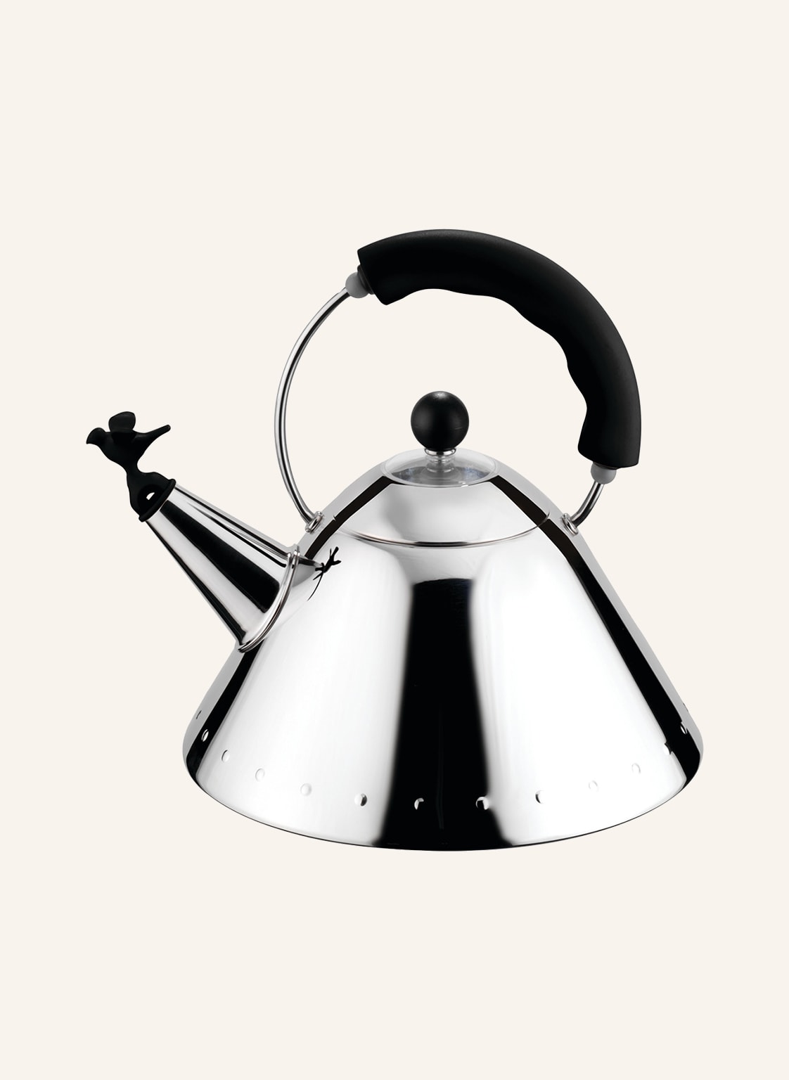 Image of Alessi Wasserkessel 3909 schwarz