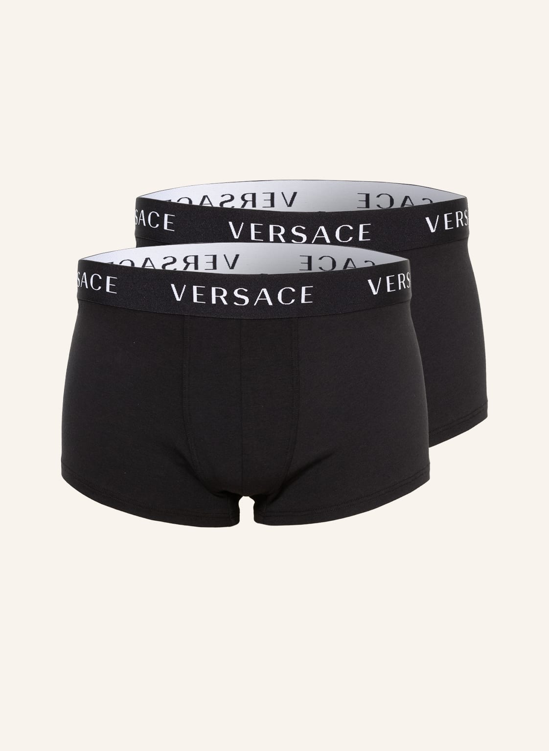 Image of Versace 2er-Pack Boxershorts schwarz