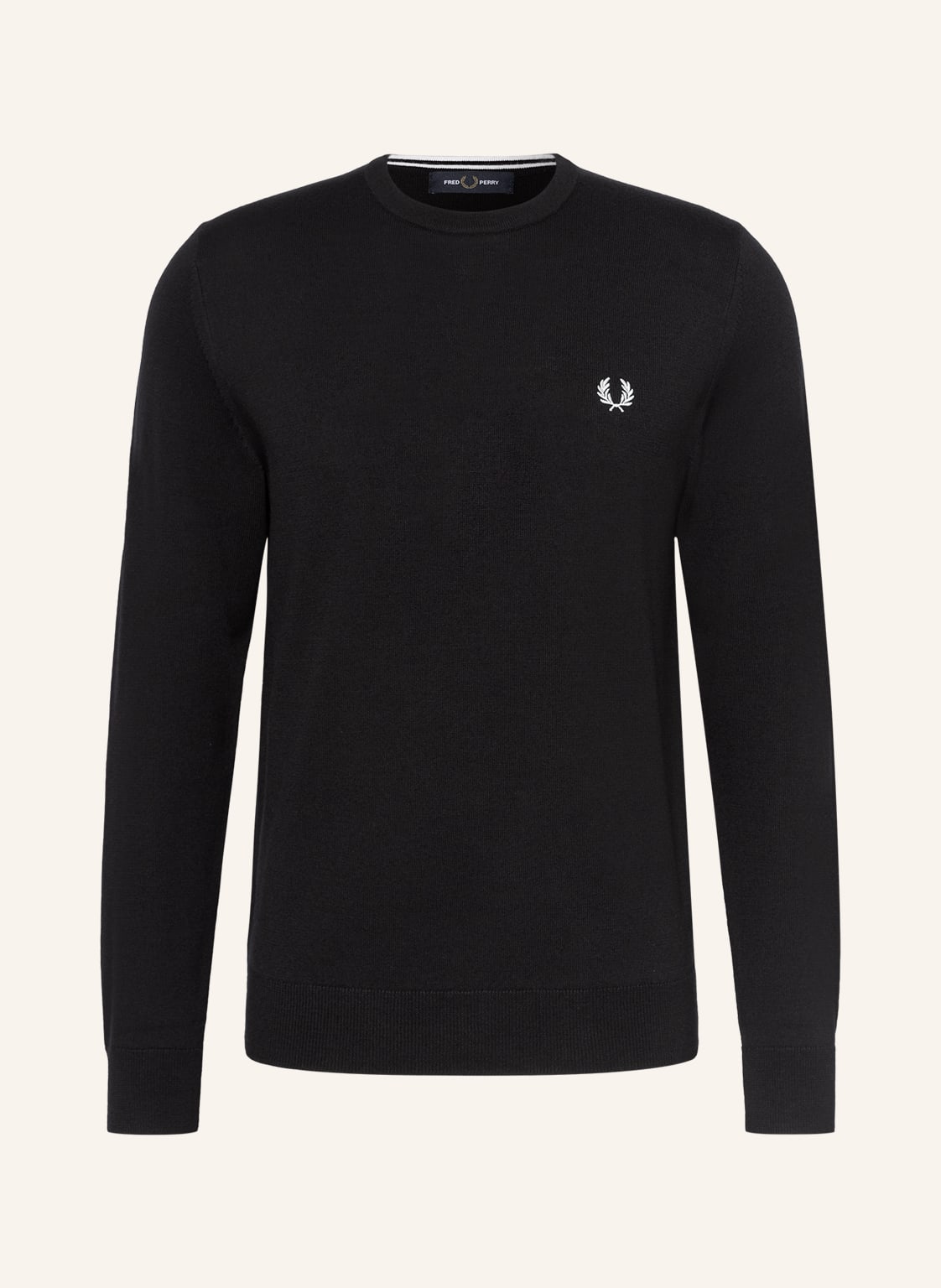 Image of Fred Perry Pullover schwarz