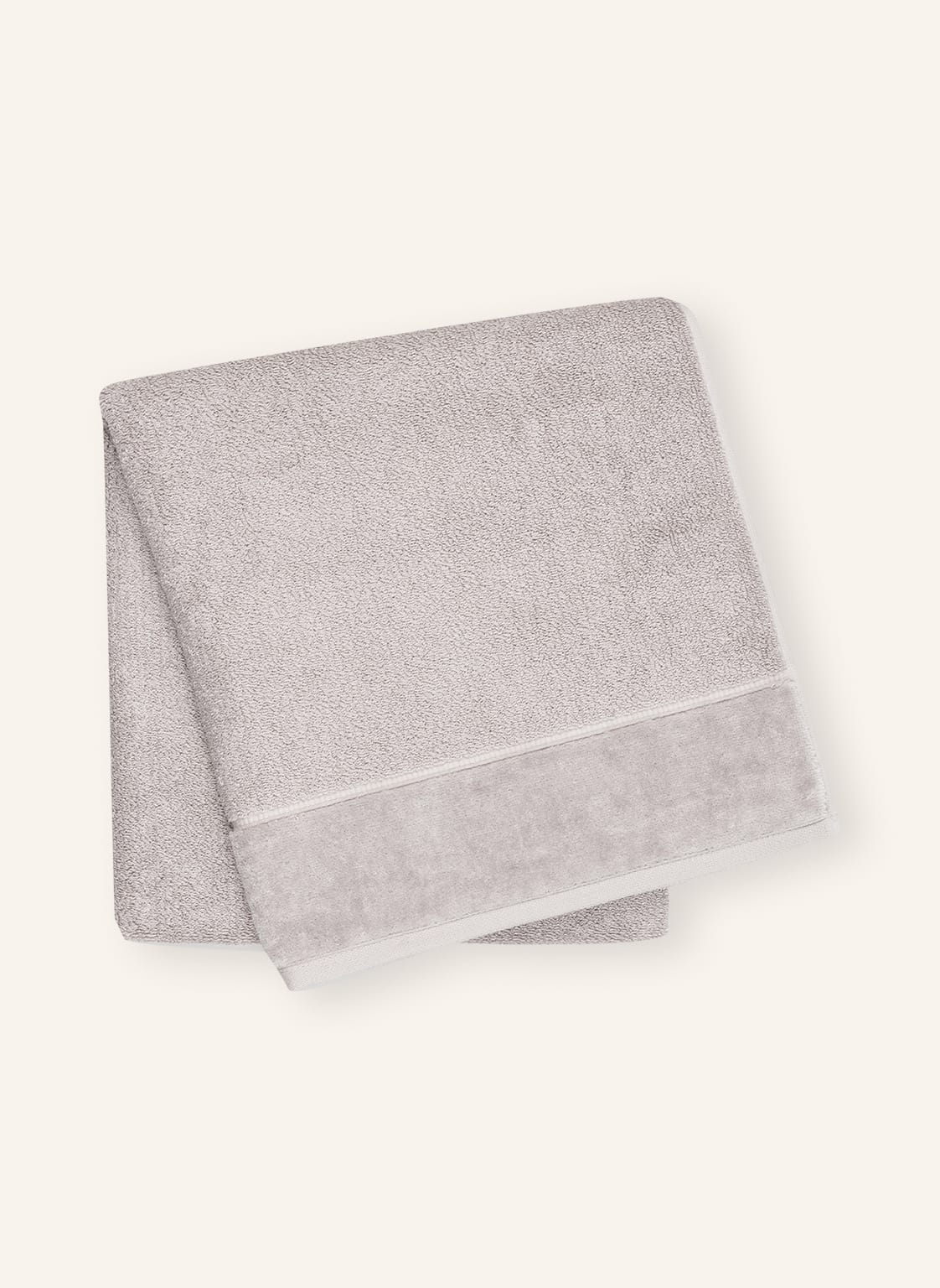 Image of Vossen Duschtuch Pure grau