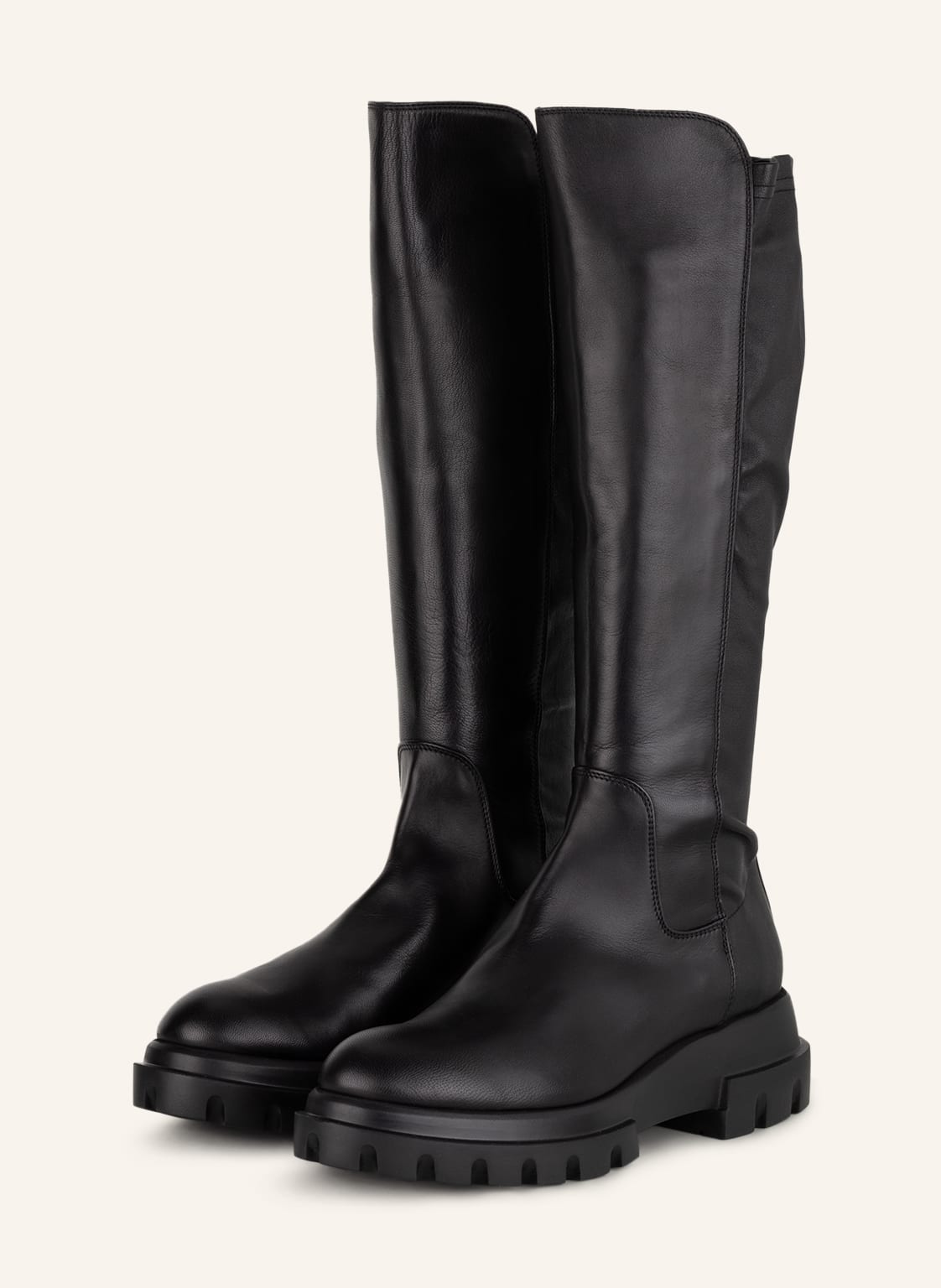 Image of Agl Plateau-Stiefel Malika schwarz