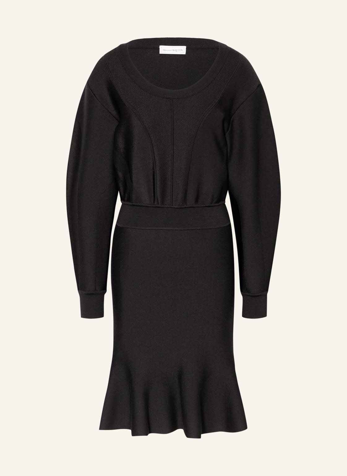 Image of Alexander Mcqueen Kleid schwarz