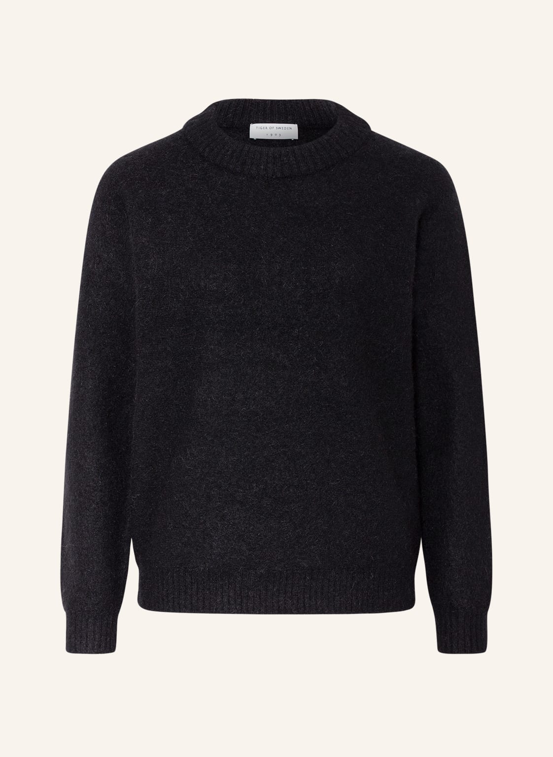 Image of Tiger Of Sweden Pullover Gwynn Mit Alpaka schwarz