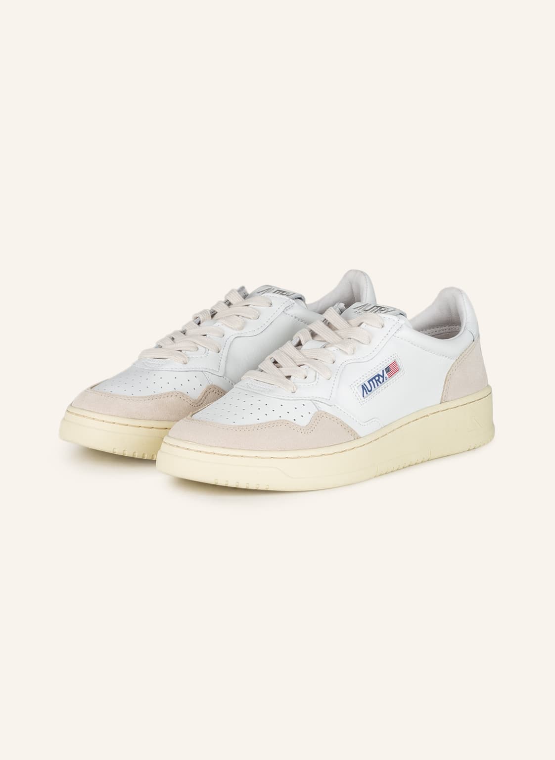 Produktový obrázek AUTRY Autry Sneakersy Medalist Low Ls bílá / béžová