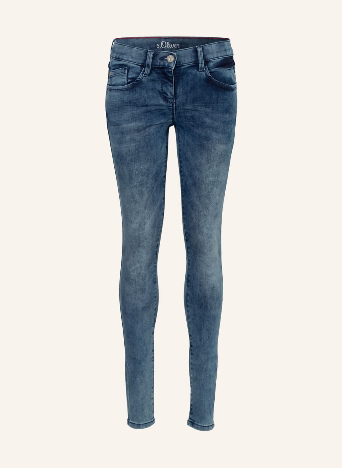 Image of S.Oliver Red Jeans Skinny Suri Skinny Fit blau