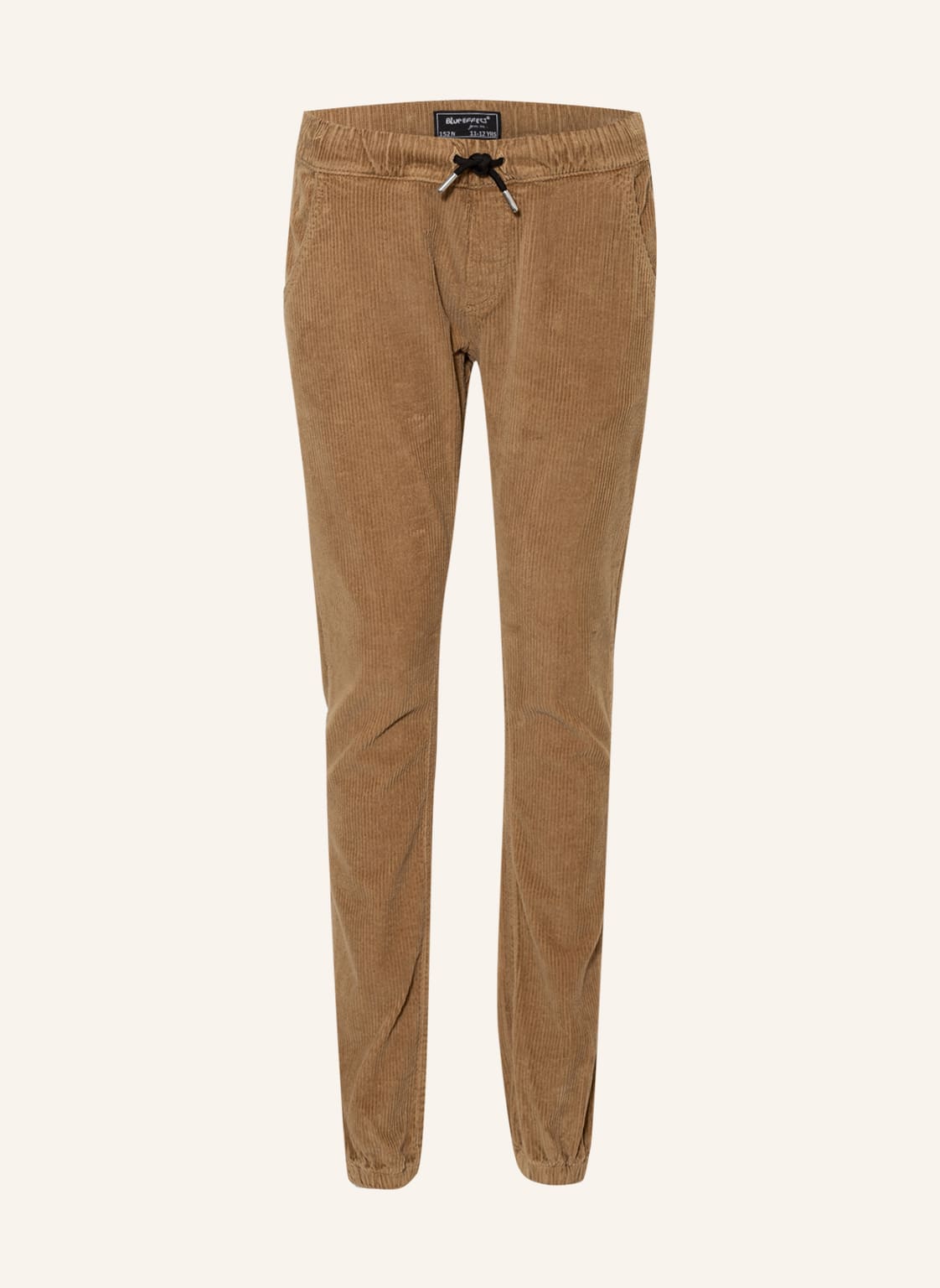 Image of Blue Effect Hose Im Jogging-Stil beige