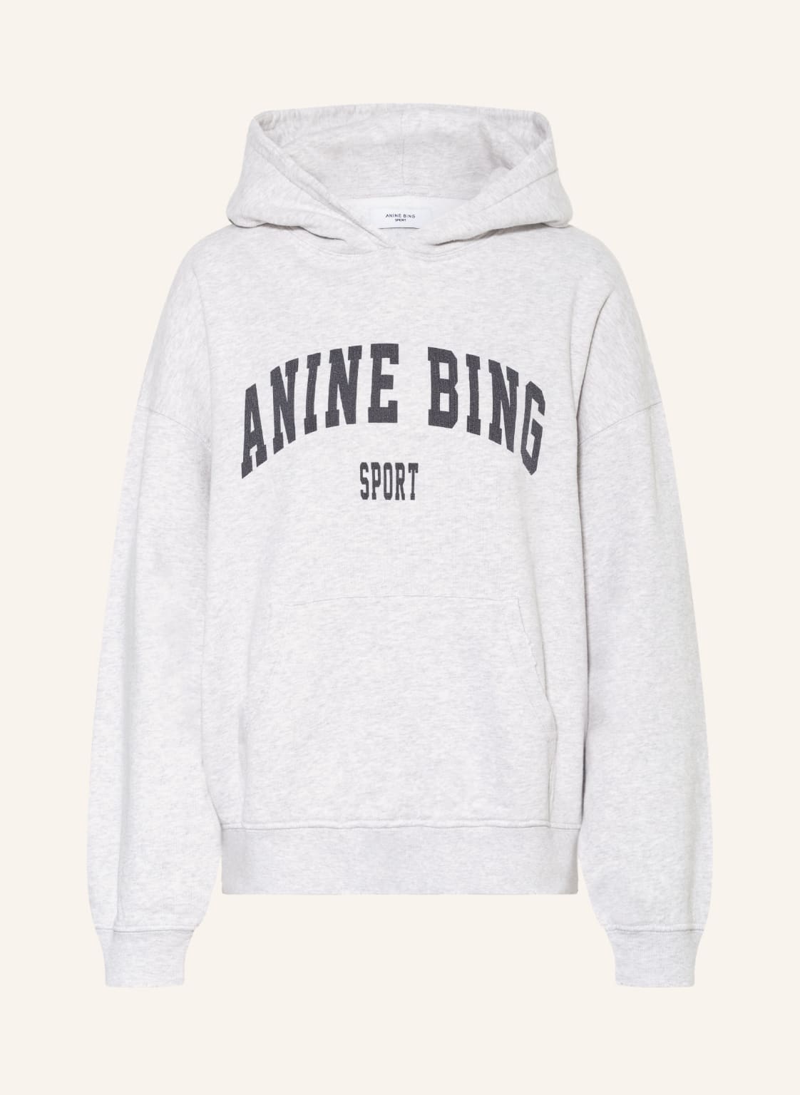 Image of Anine Bing Oversized-Hoodie Harvey grau