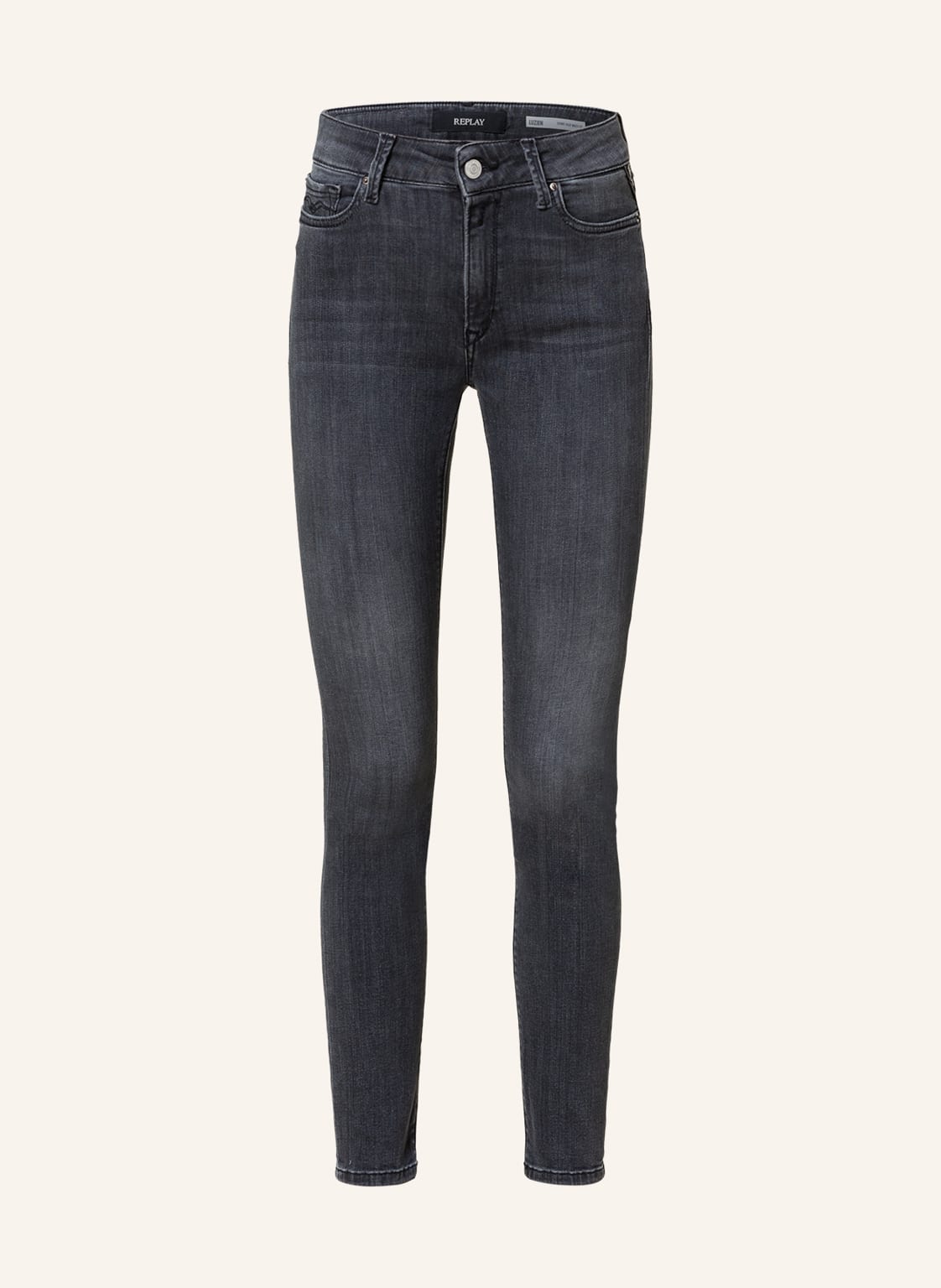 Image of Replay Skinny Jeans Luzien grau
