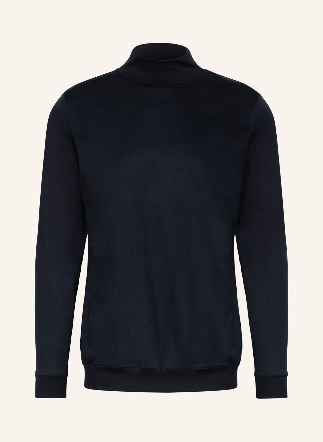 Image of Van Laack Longsleeve M-Pelino Mit Rollkragen blau
