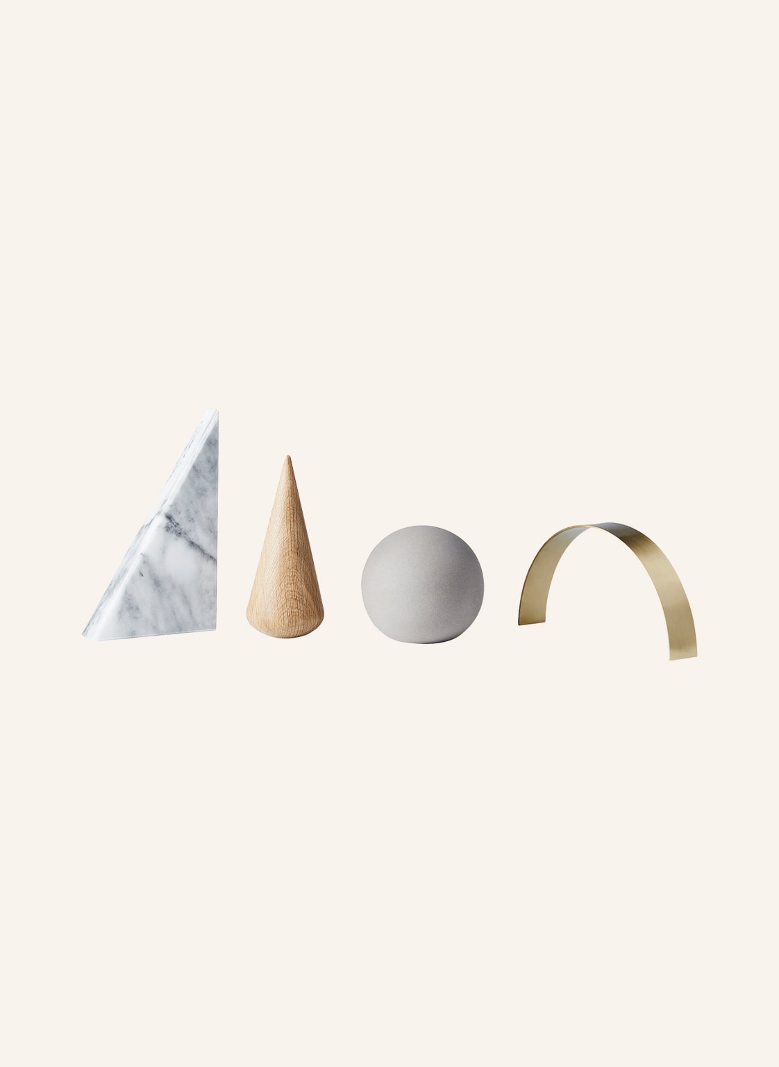 Kristina Dam Studio 4-Tlg. Dekofiguren-Set beige
