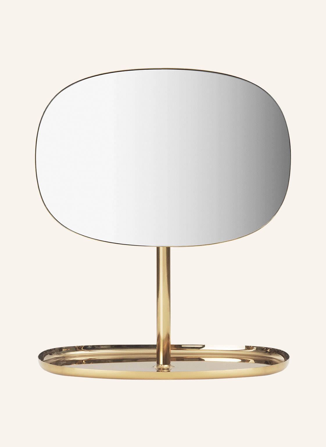 Image of Normann Copenhagen Standkosmetikspiegel Flip gold