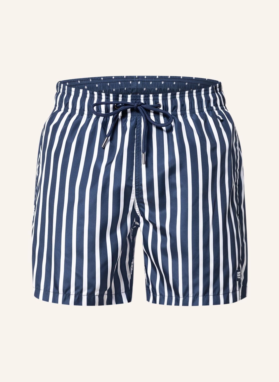 Image of Mey Badeshorts Serie Marco Stripes blau