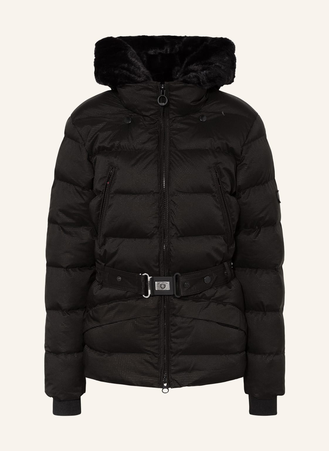 Image of Wellensteyn Steppjacke Mayfair Mit Abnehmbarere Blende schwarz