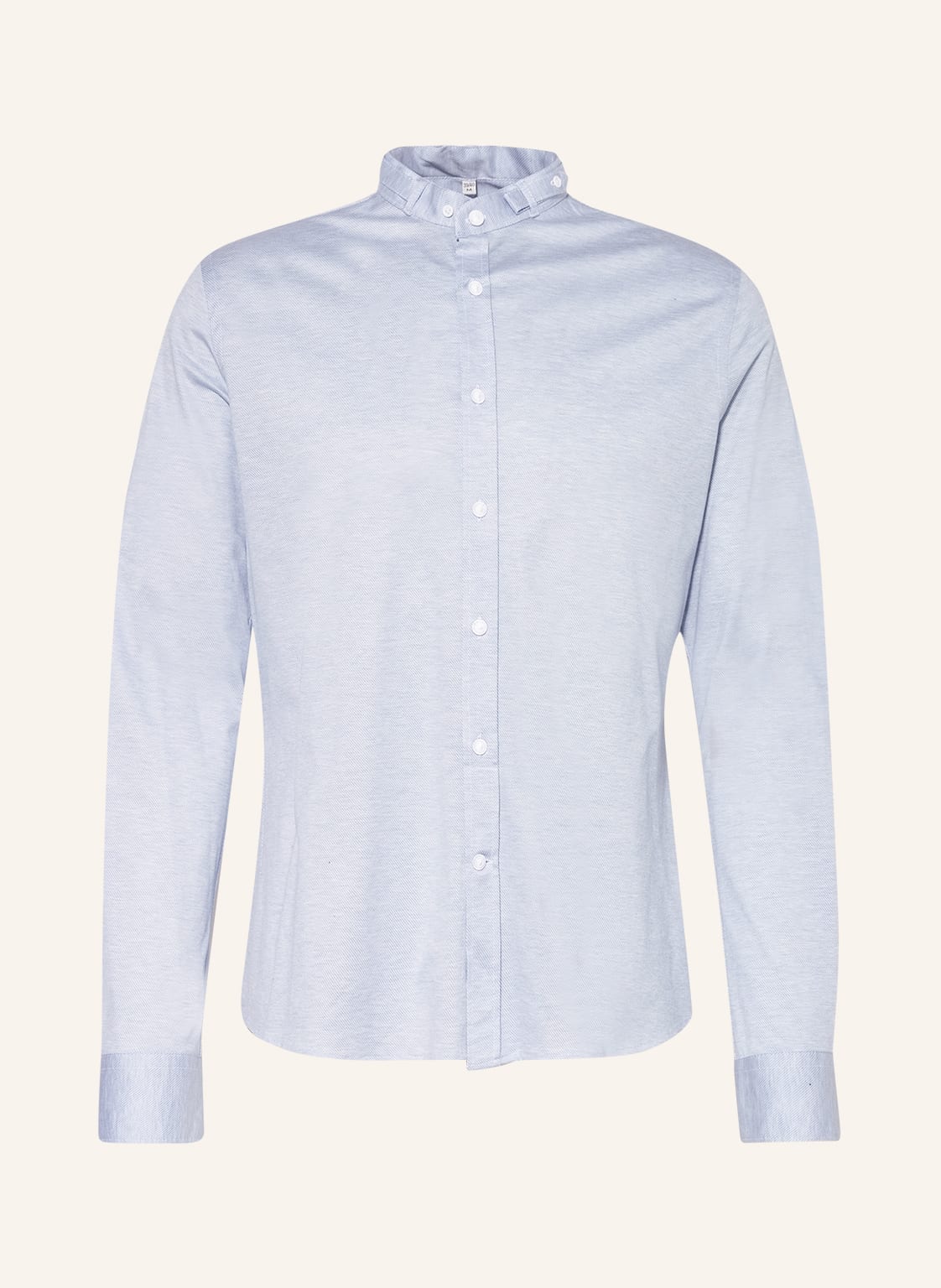 Image of Gottseidank Trachtenhemd Lenz Extra Slim Fit Mit Stehkragen blau