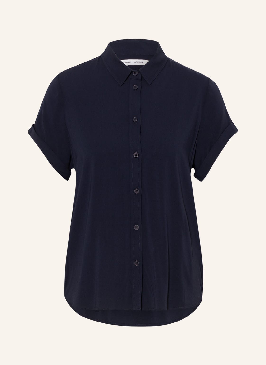 Image of Samsøe Samsøe Hemdbluse Majan blau