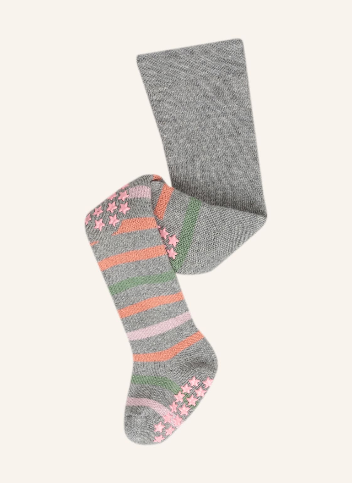Falke Stopper-Strumpfhose Multi Stripe grau