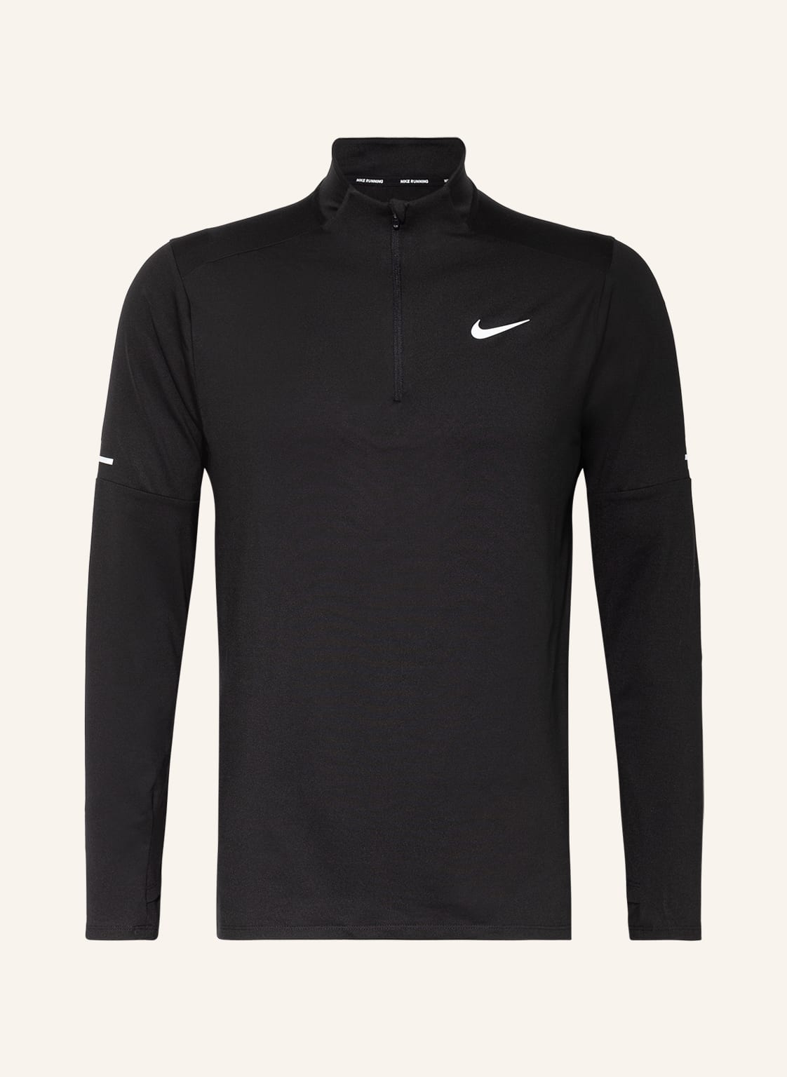 Nike Laufshirt Dri-Fit Element schwarz