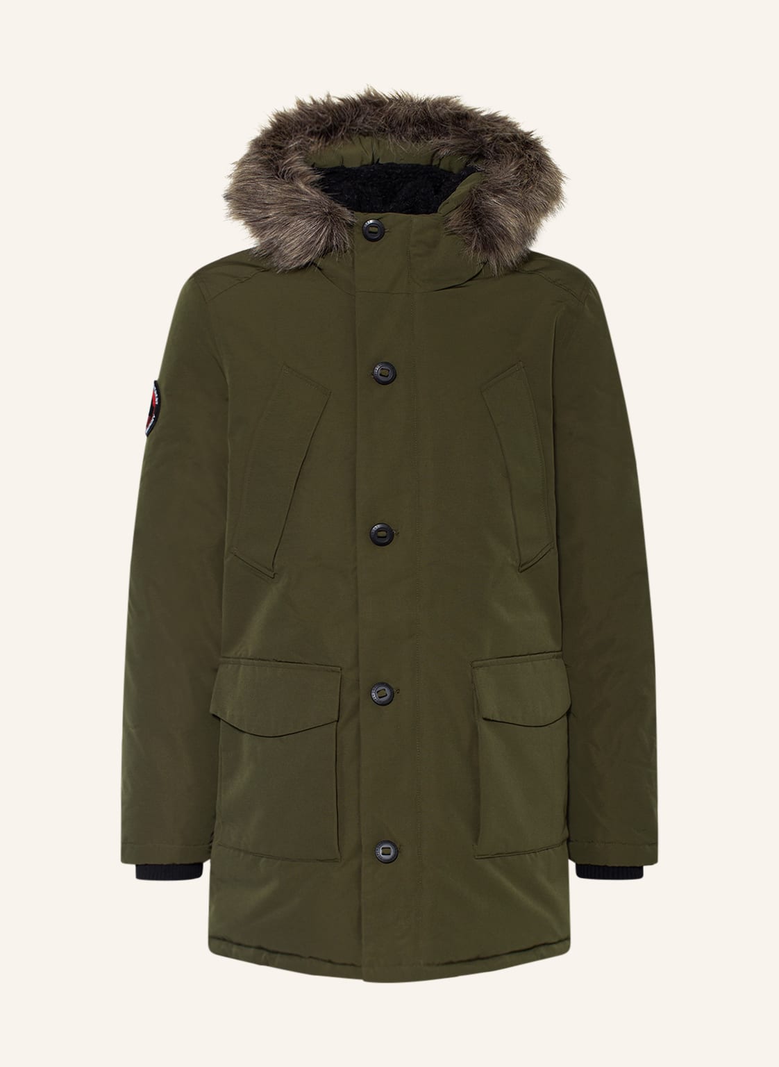 Superdry Parka mit abnehmbaren Kunstpelzbesatz 189,99 €