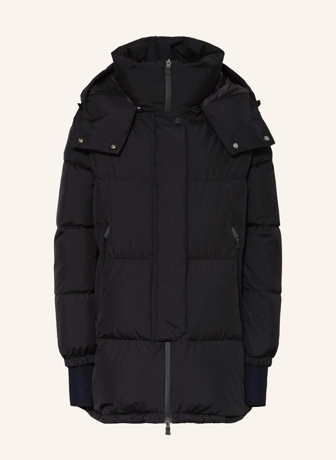 Image of Herno Laminar Oversized-Daunenjacke schwarz