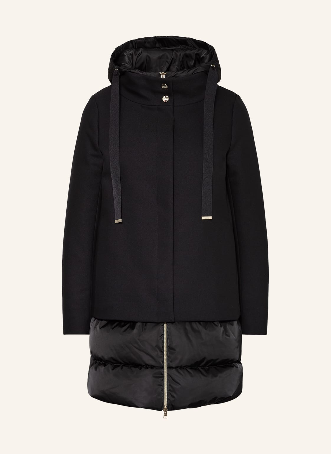 Image of Herno Daunenmantel schwarz