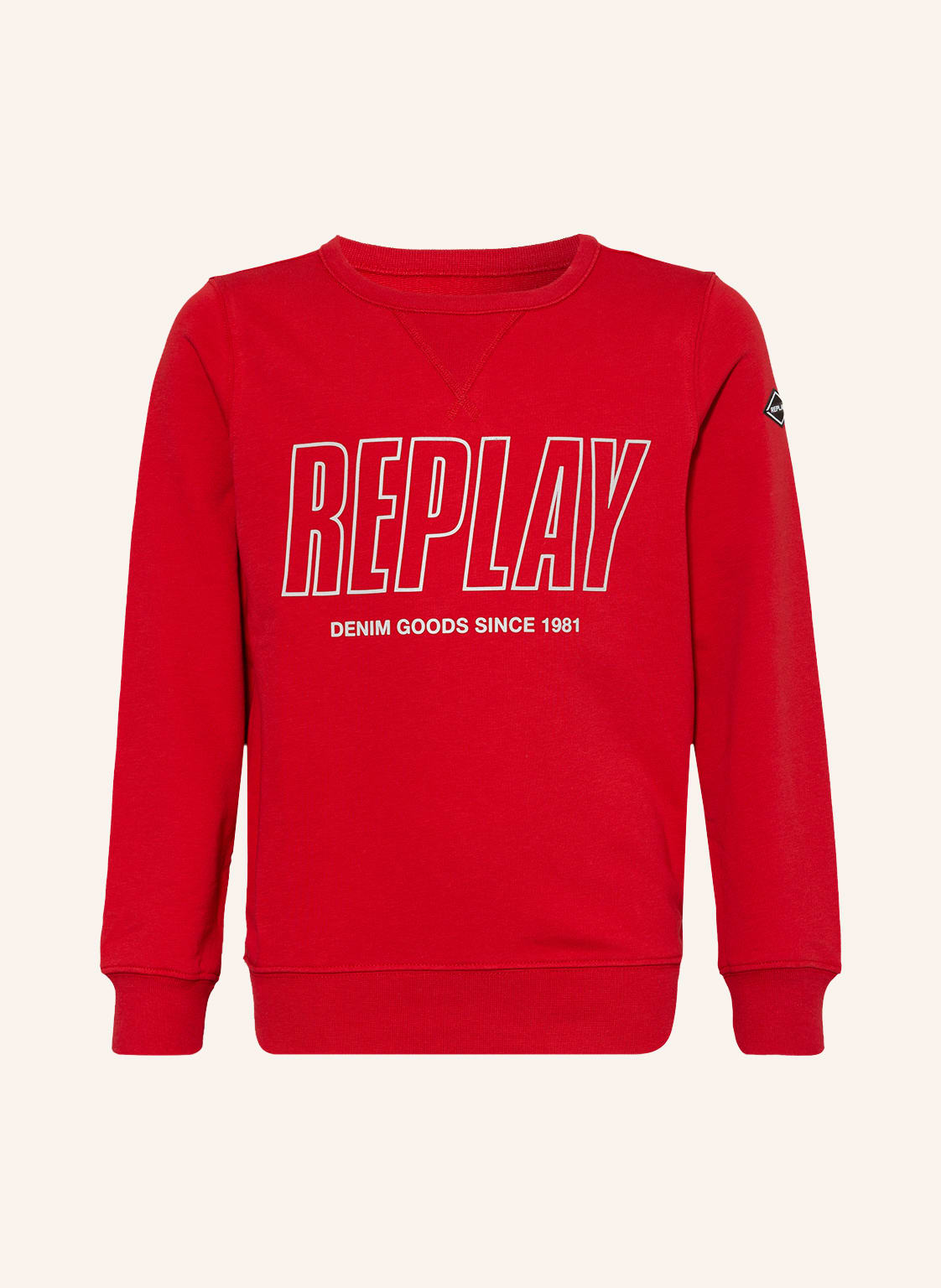Image of Replay Sweatshirt rot
