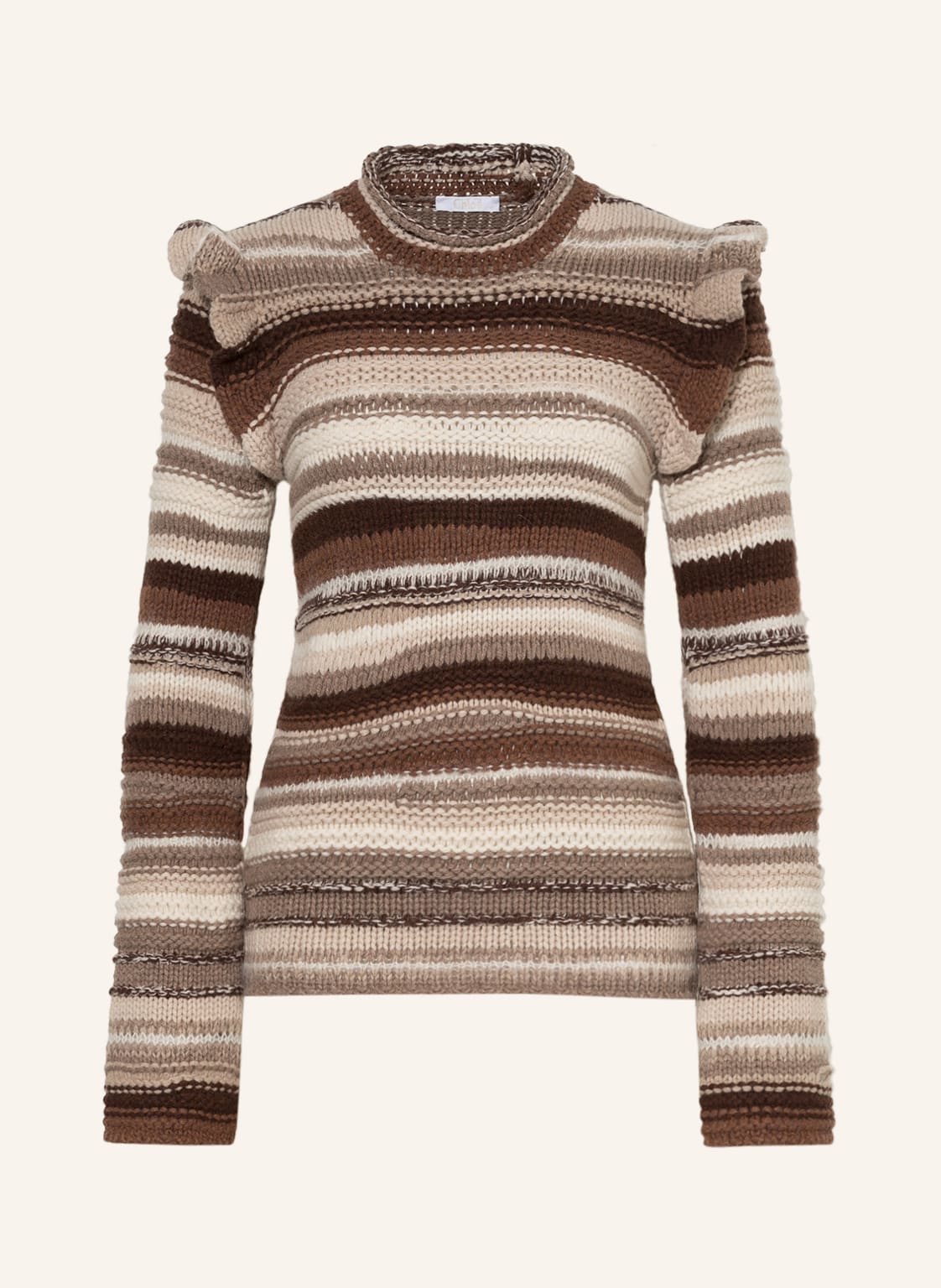 Image of Chloé Cashmere-Pullover grau