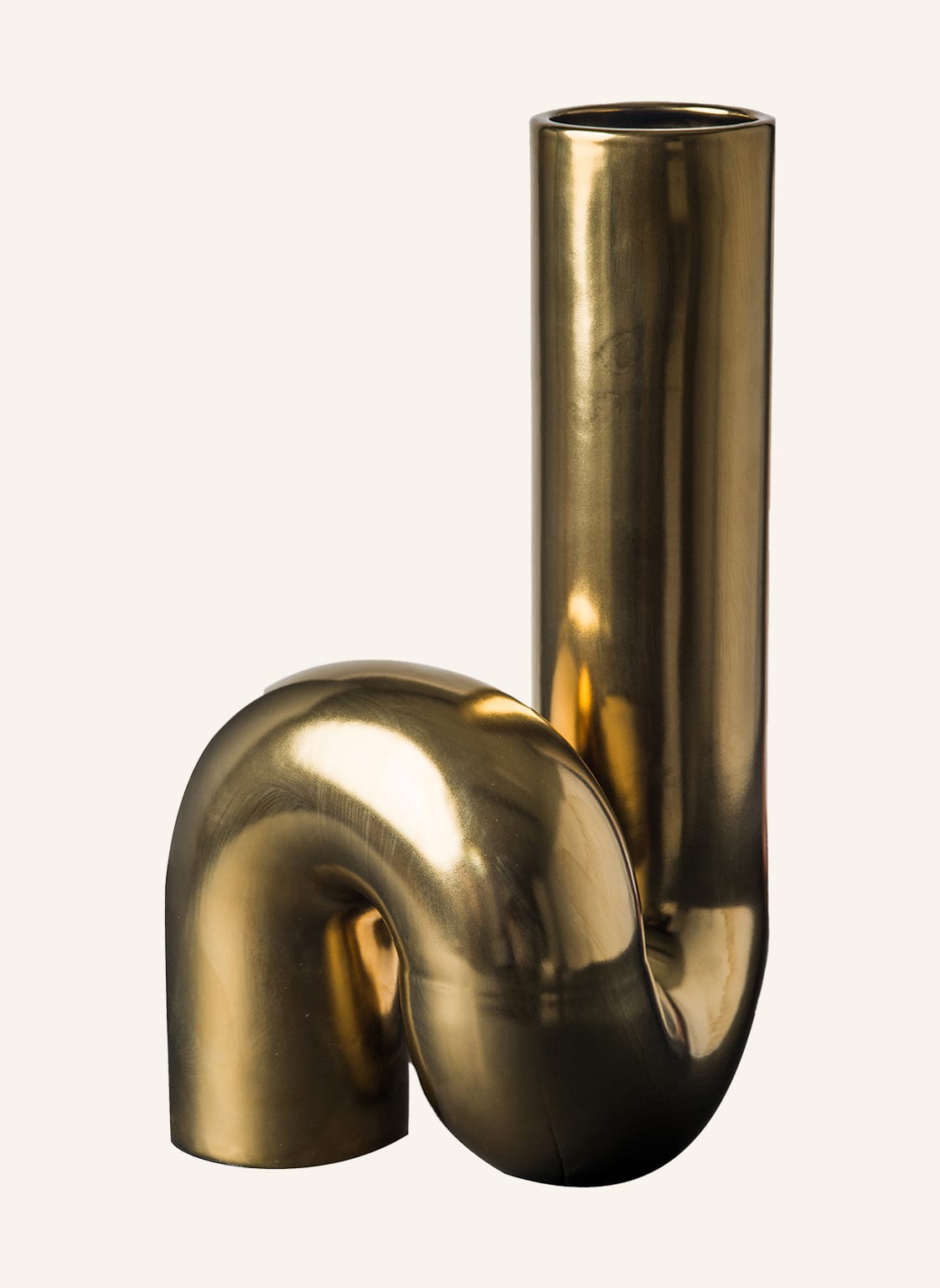 Image of Pols Potten Vase Yourtube gold