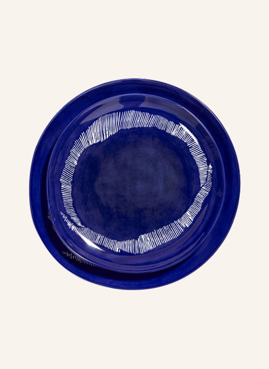 Image of Serax 2er-Set Dessertteller Feast blau