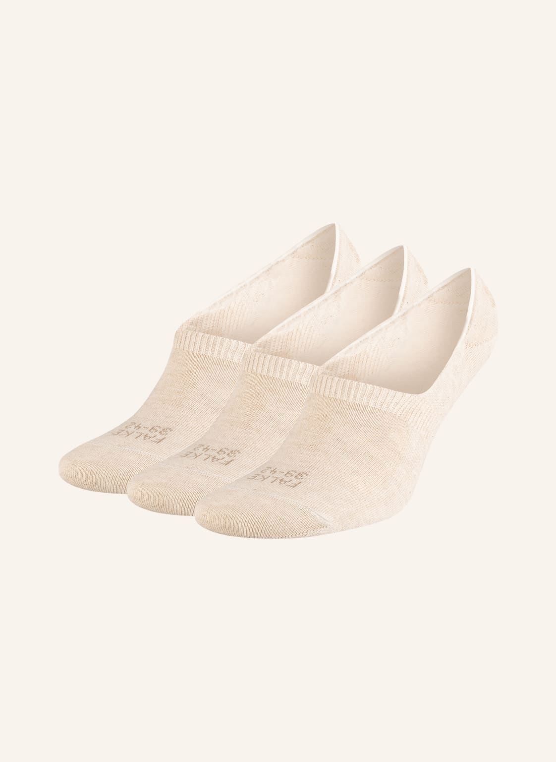 Image of Falke 3er-Pack Sneakersocken Family beige