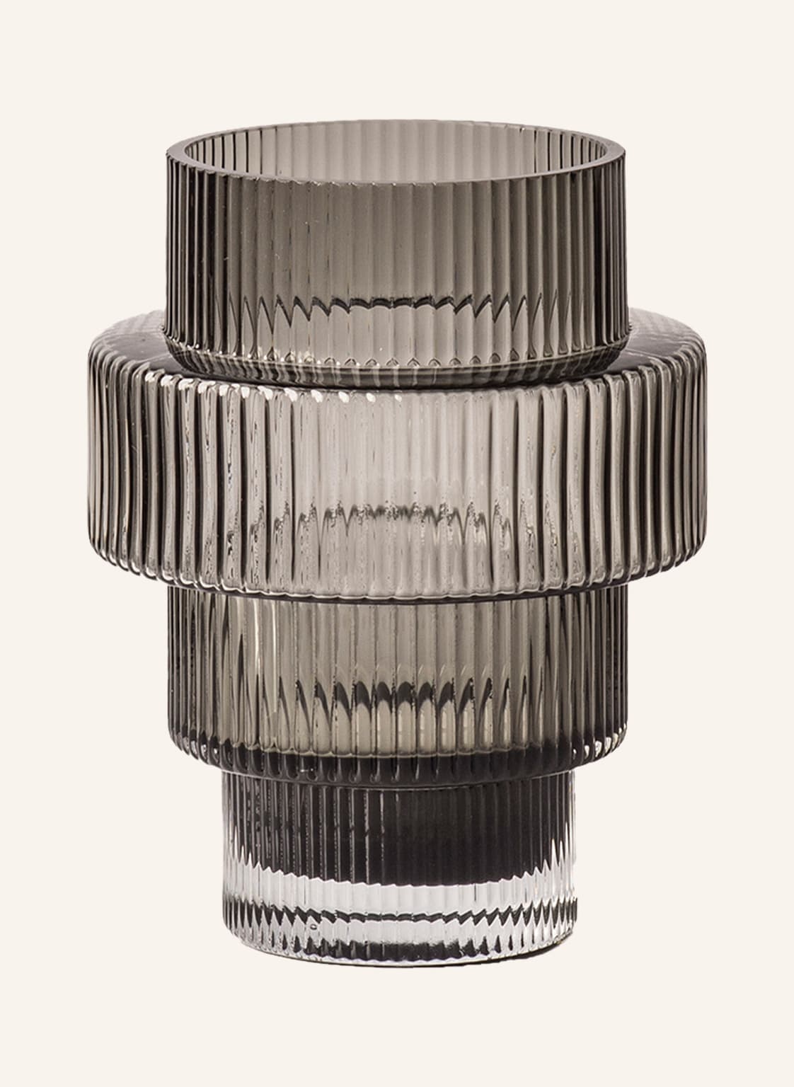 Image of Pols Potten Windlicht Steps grau