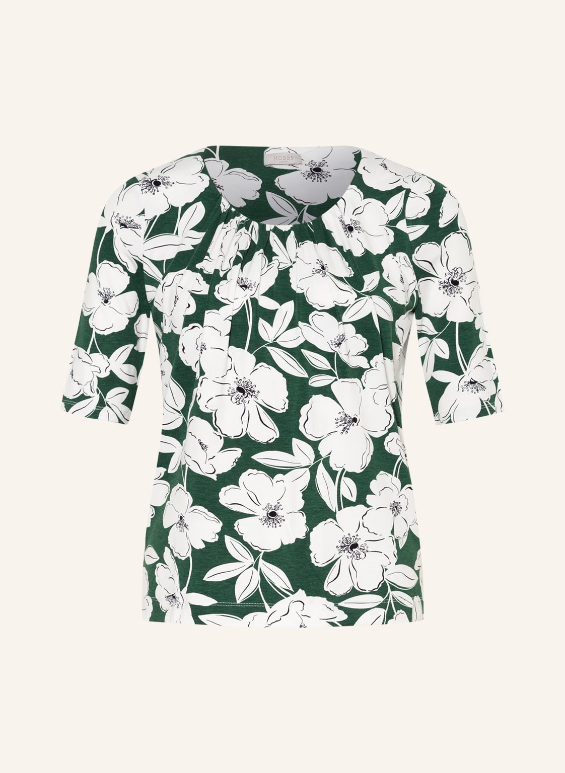Hobbs T-Shirt Viola gruen