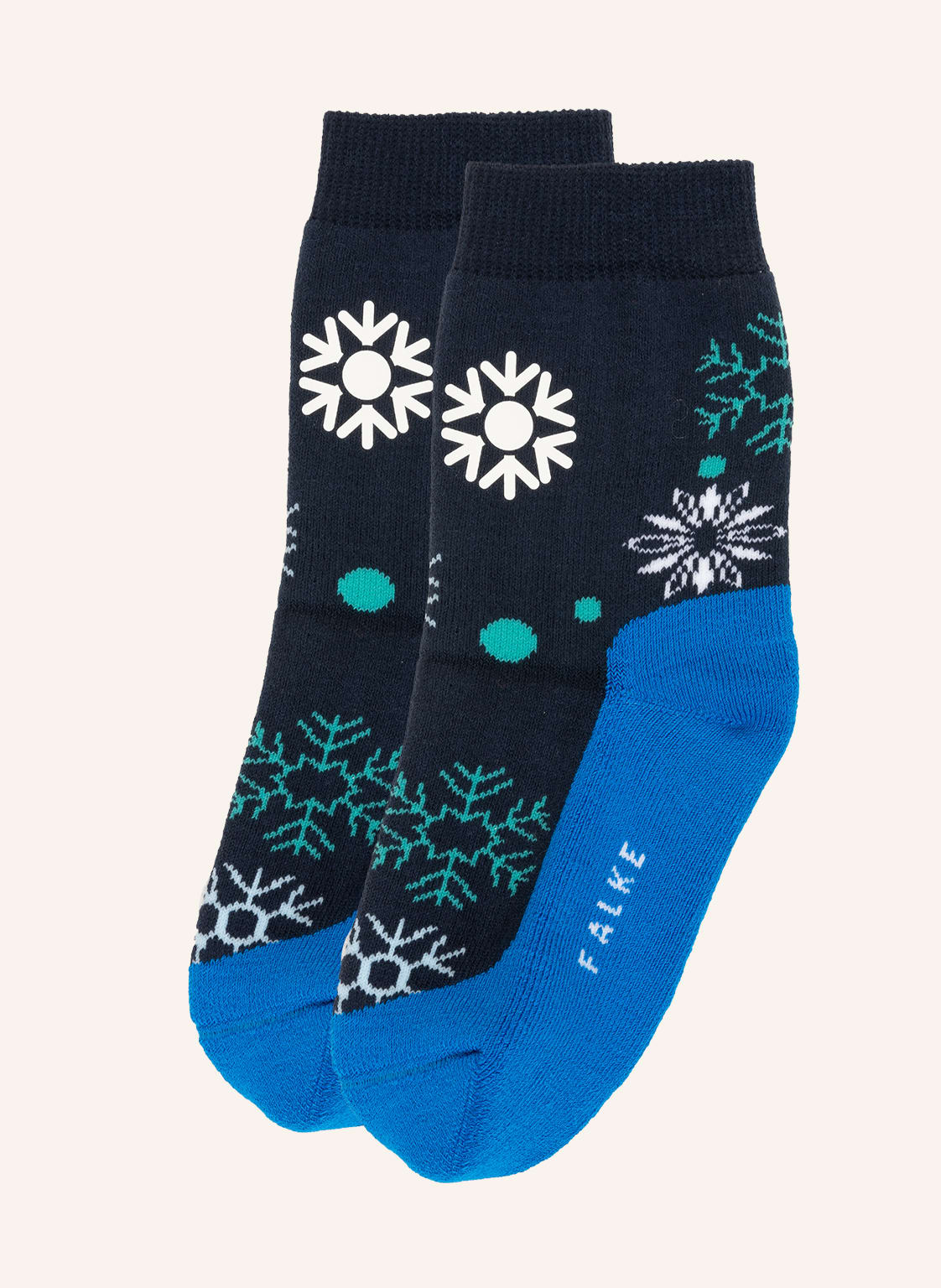 Falke 2er-Pack Socken Active Snowstras blau