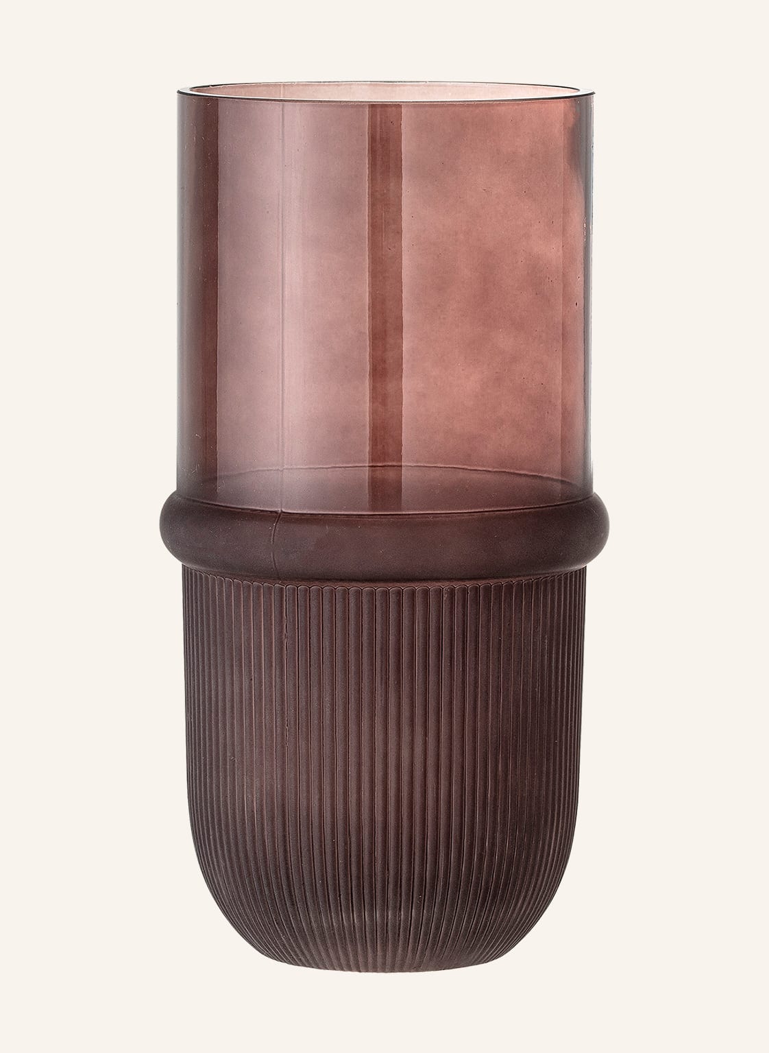 Image of Bloomingville Vase Belise braun