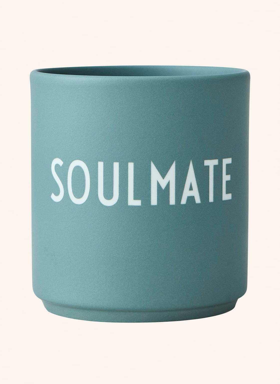 Image of Design Letters Becher Soulmate blau