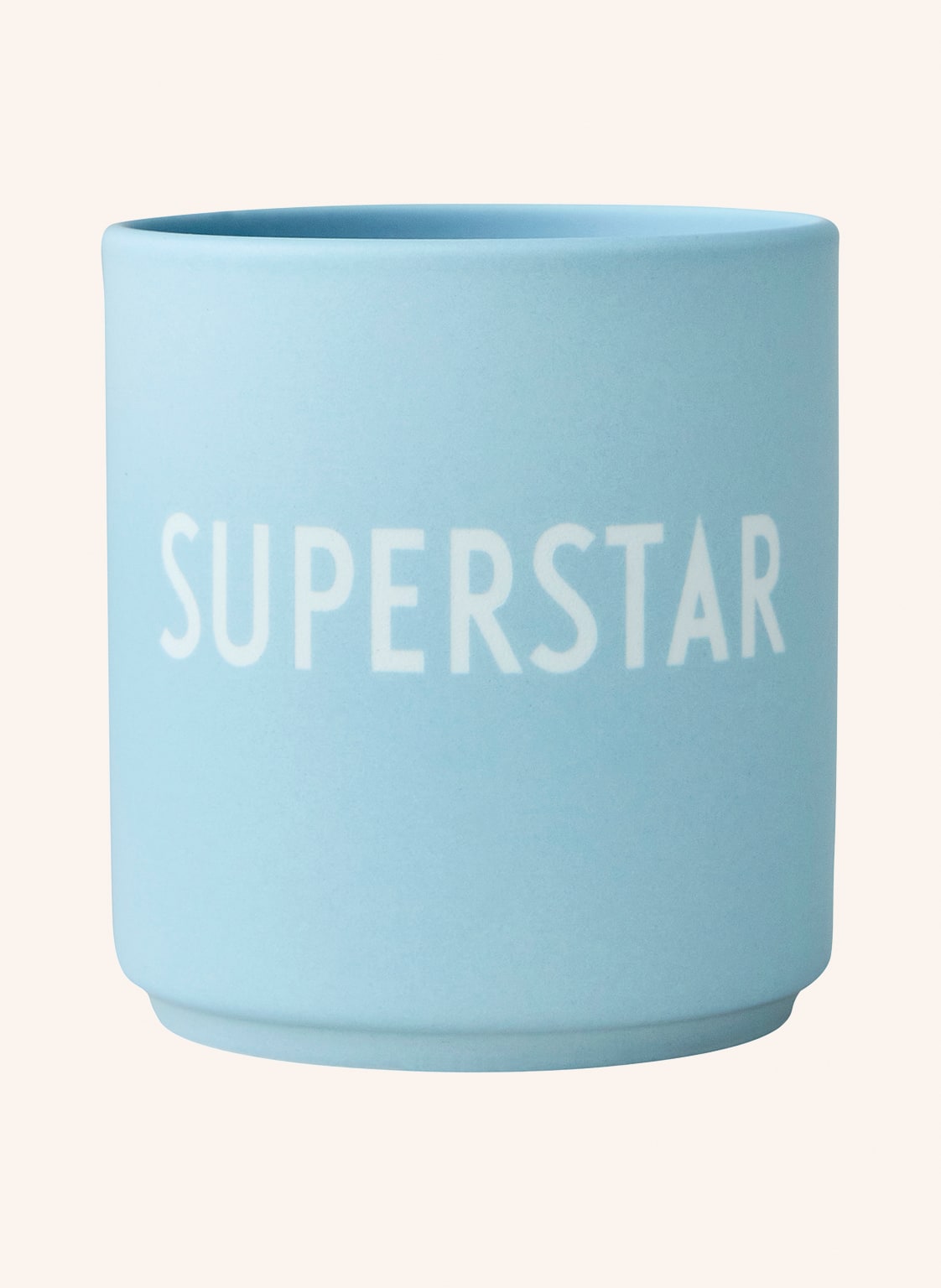 Image of Design Letters Becher Superstar blau