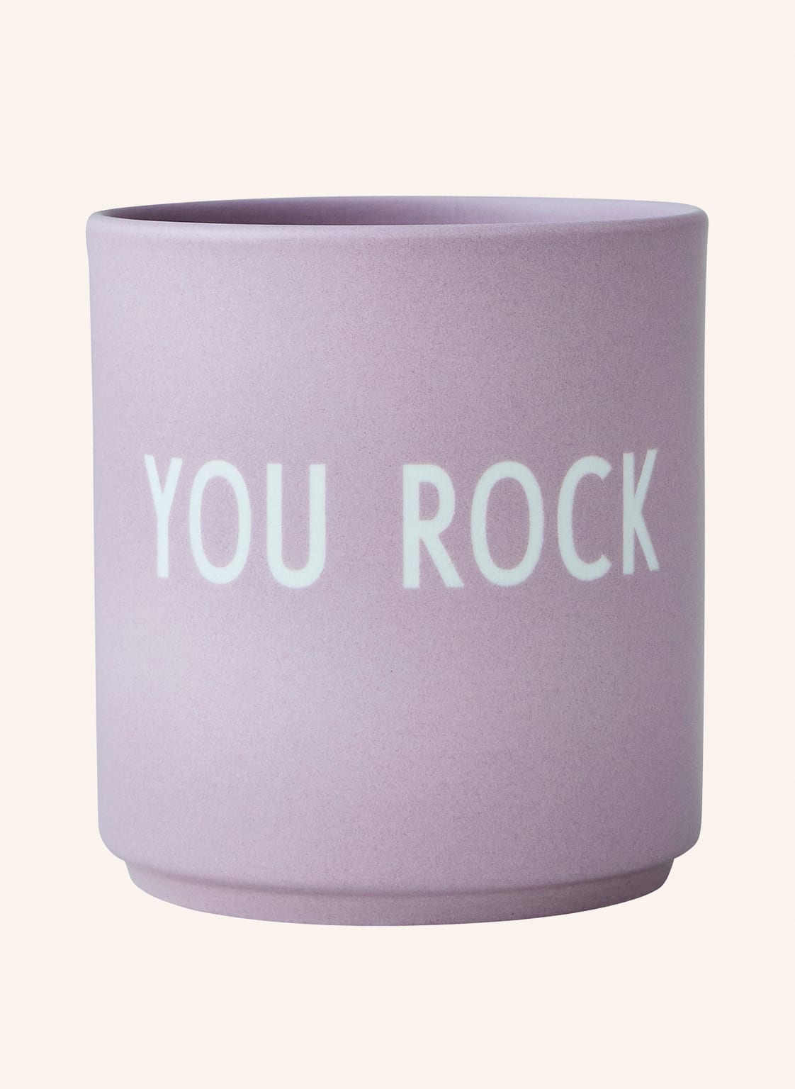 Image of Design Letters Becher You Rock violett