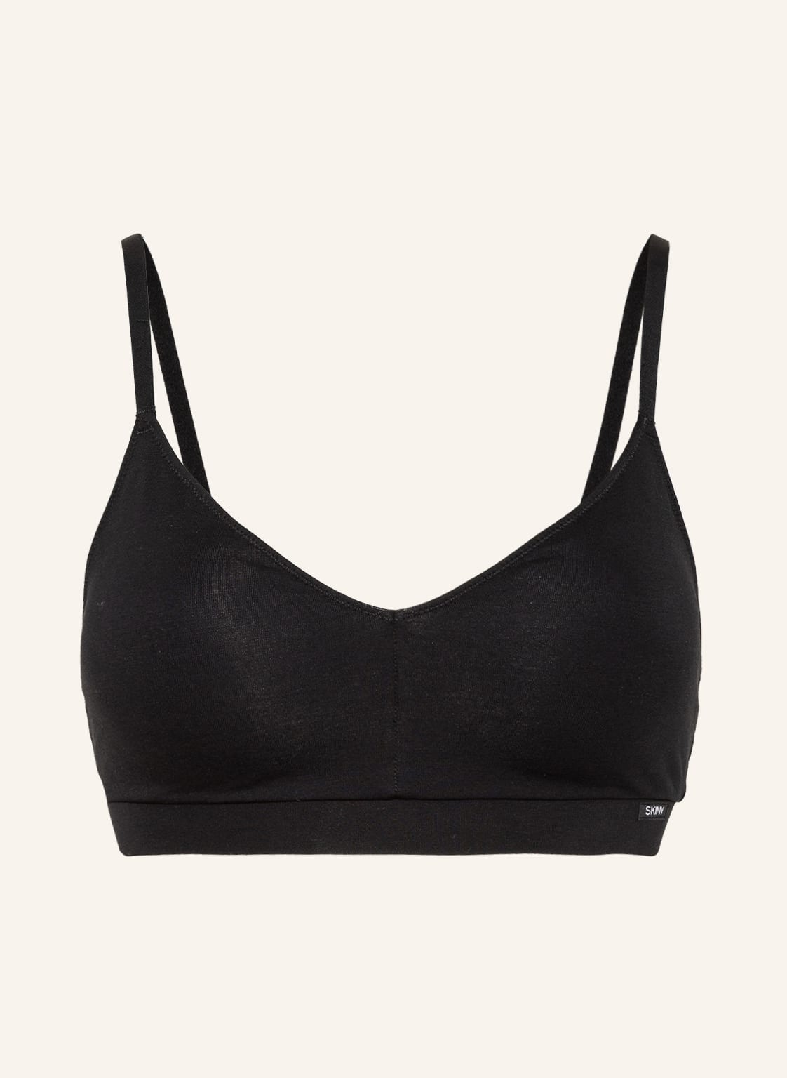 Image of Skiny Bustier Every Day In Cotton Essentials schwarz