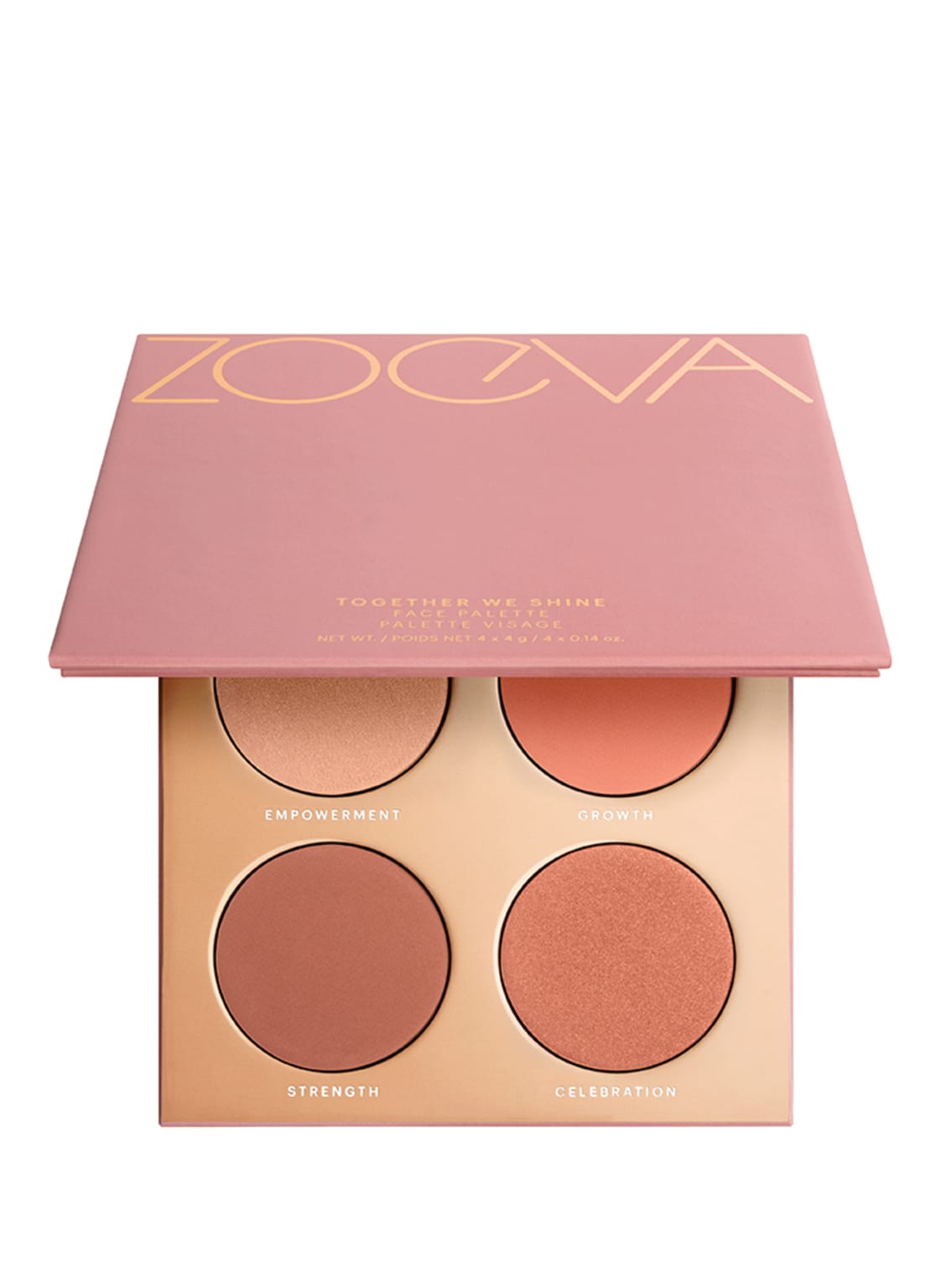 Image of Zoeva Together We Shine Rouge und Highlighter Palette
