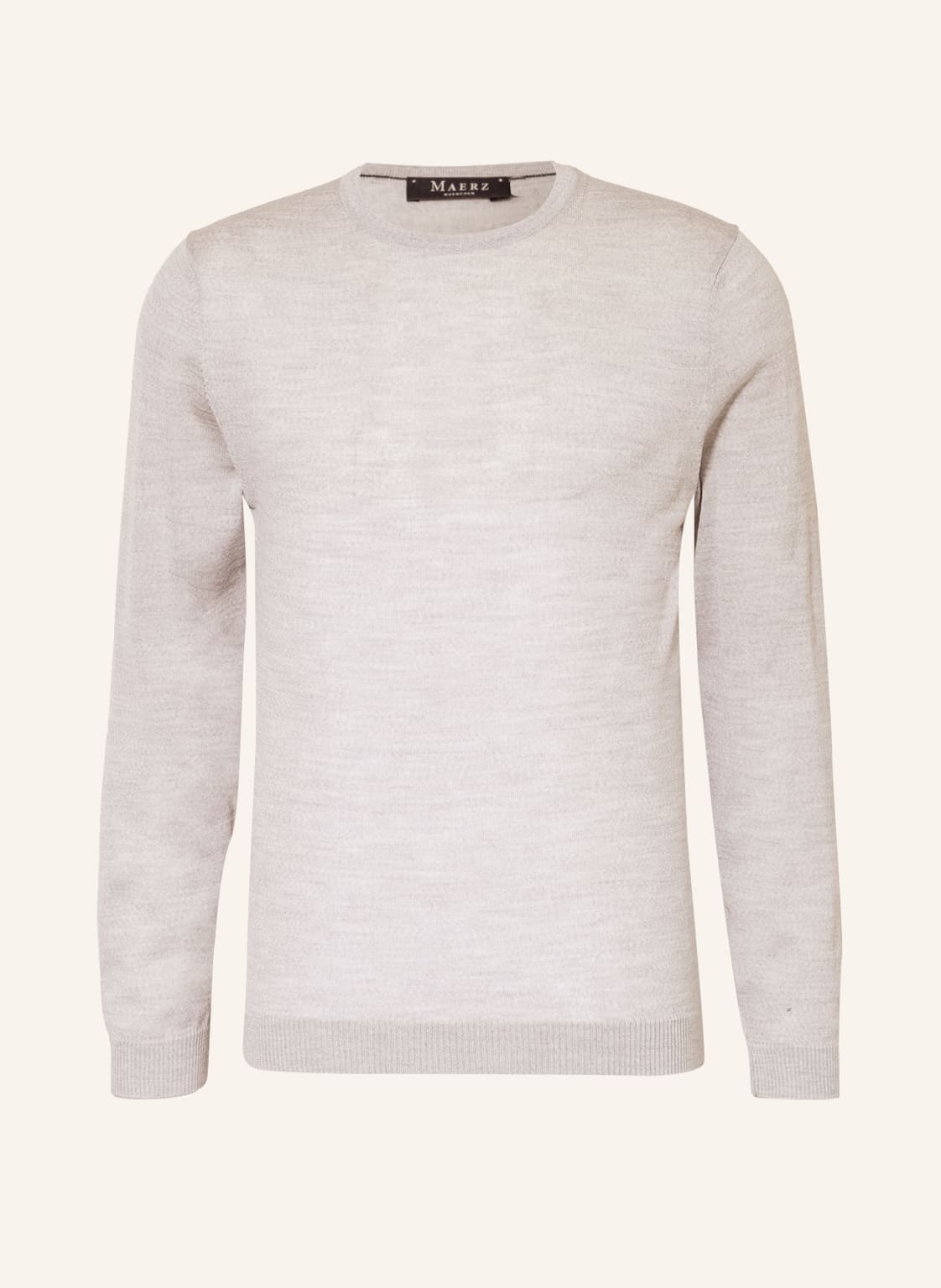 Image of Maerz Muenchen Pullover Aus Merinowolle grau